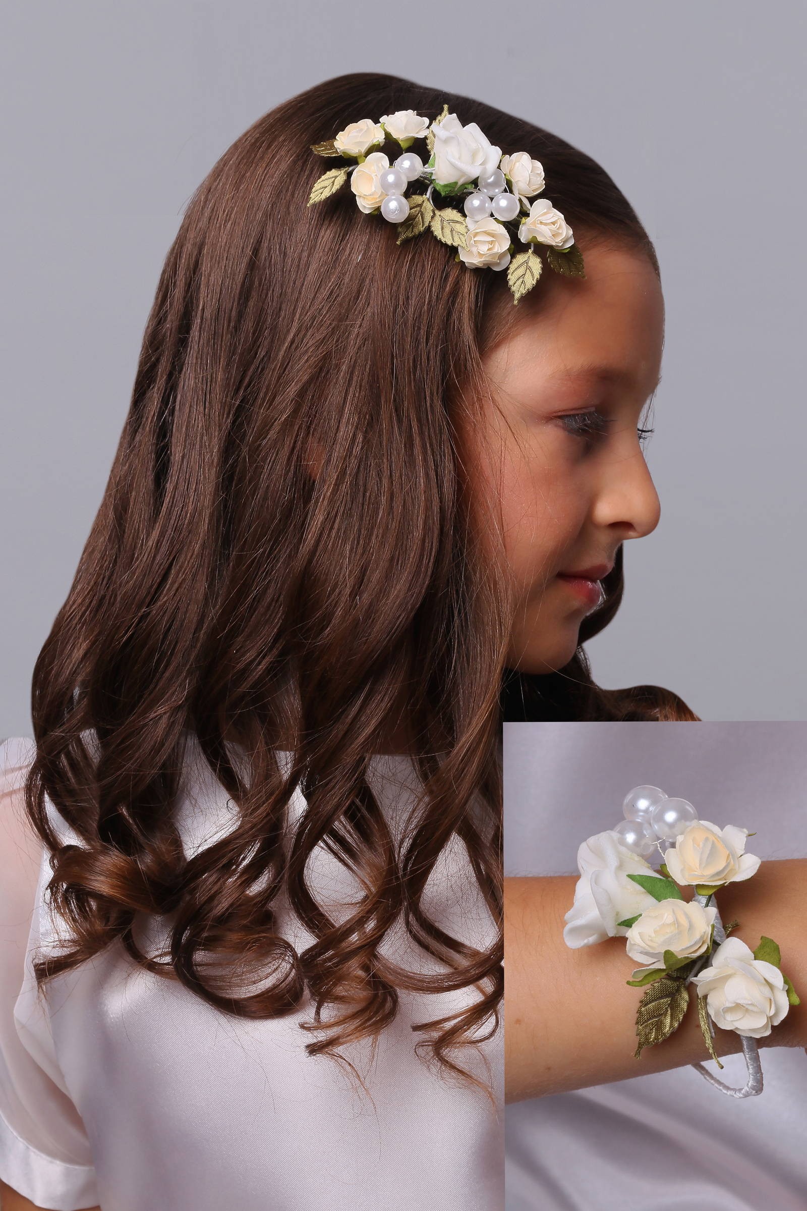 Grzebyk komunijny z bransoletką jak żywy GPŻ12 - obraz 1