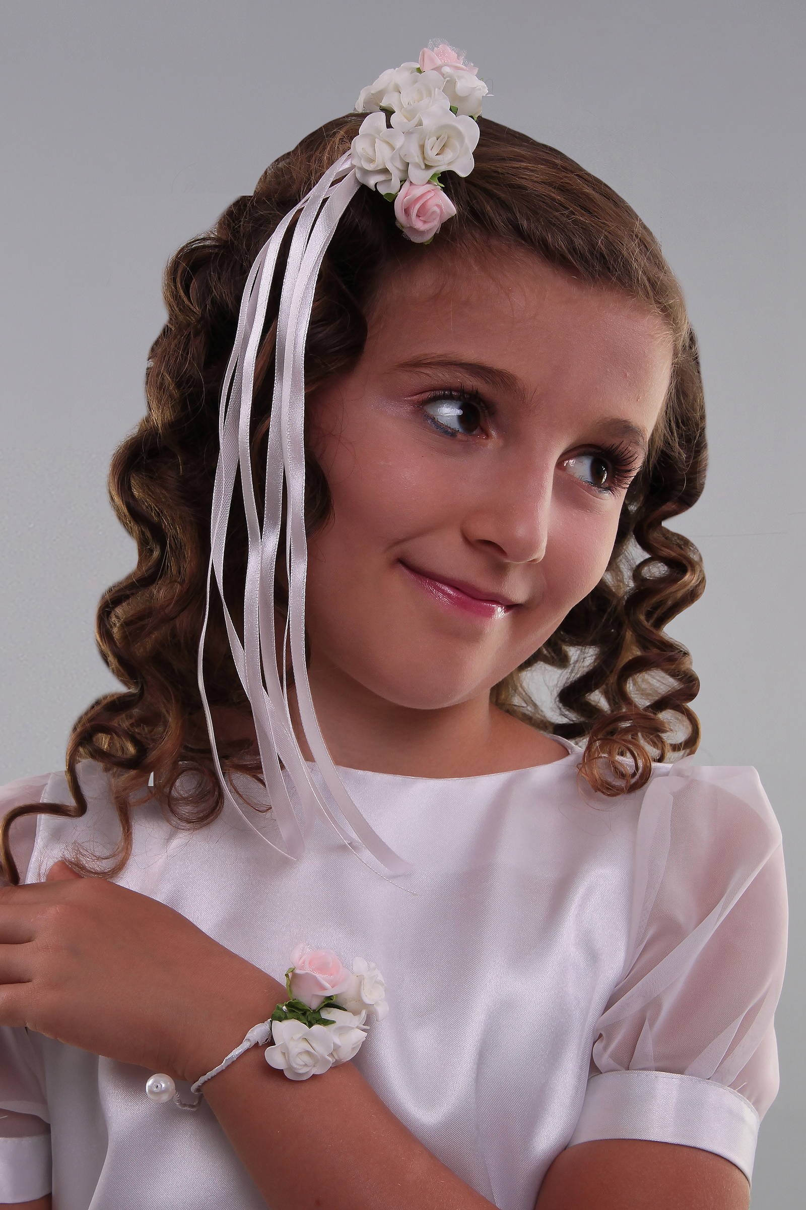 Grzebyk komunijny z bransoletką jak żywy GPŻ14 - obraz 1