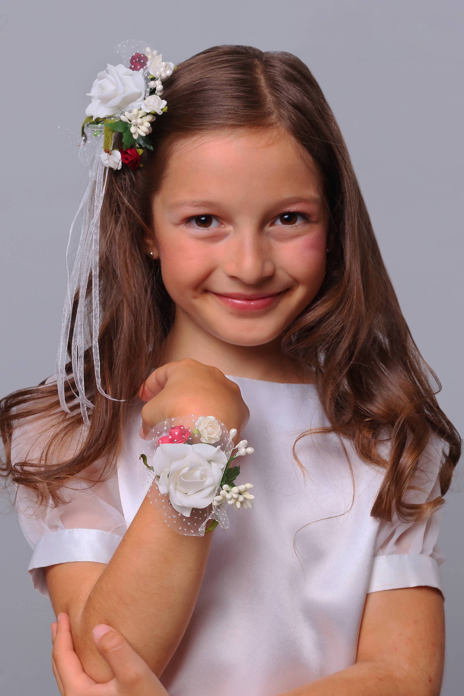 Grzebyk komunijny z bransoletką jak żywy GPŻ13 - obraz 0