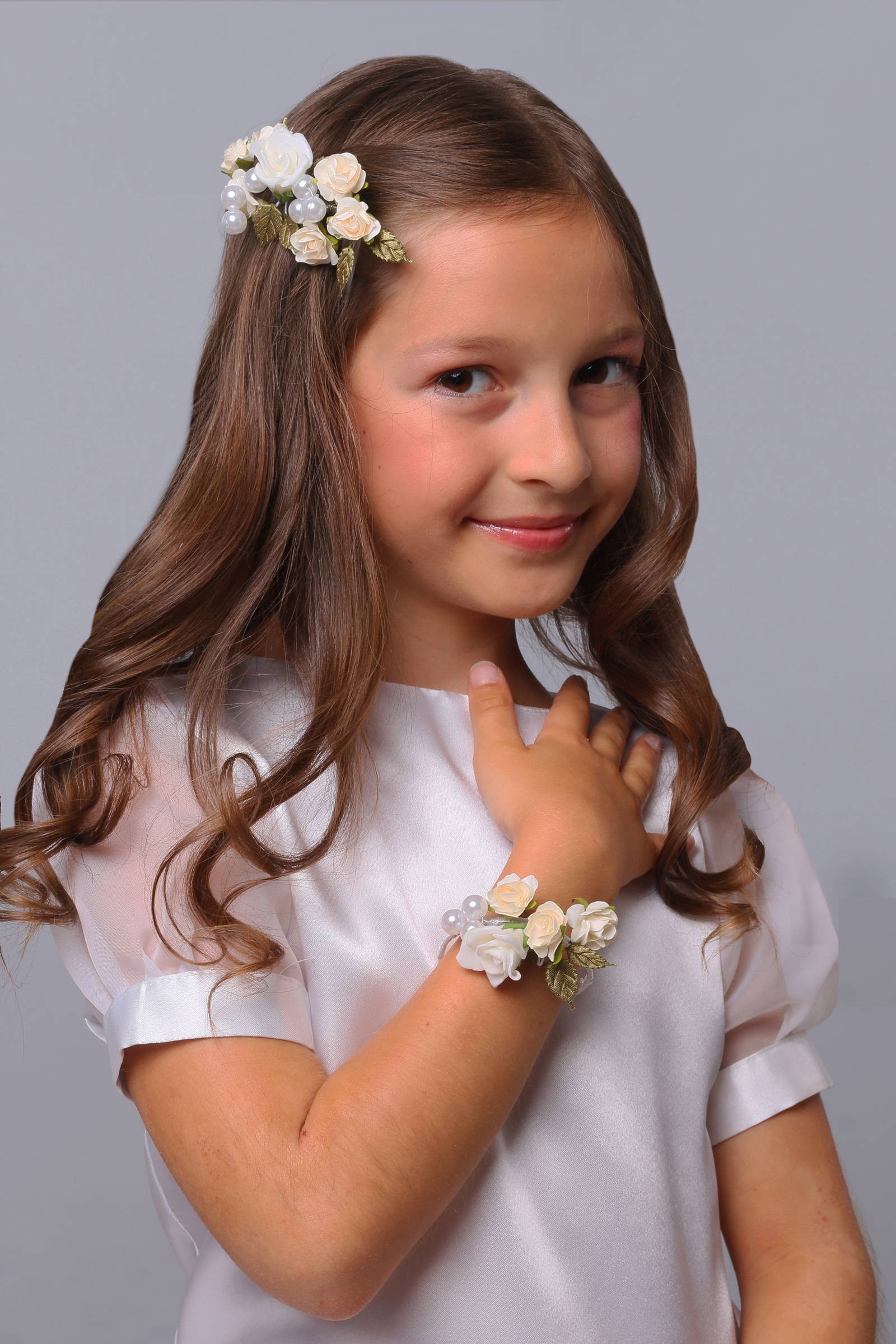 Grzebyk komunijny z bransoletką jak żywy GPŻ12 - obraz 0