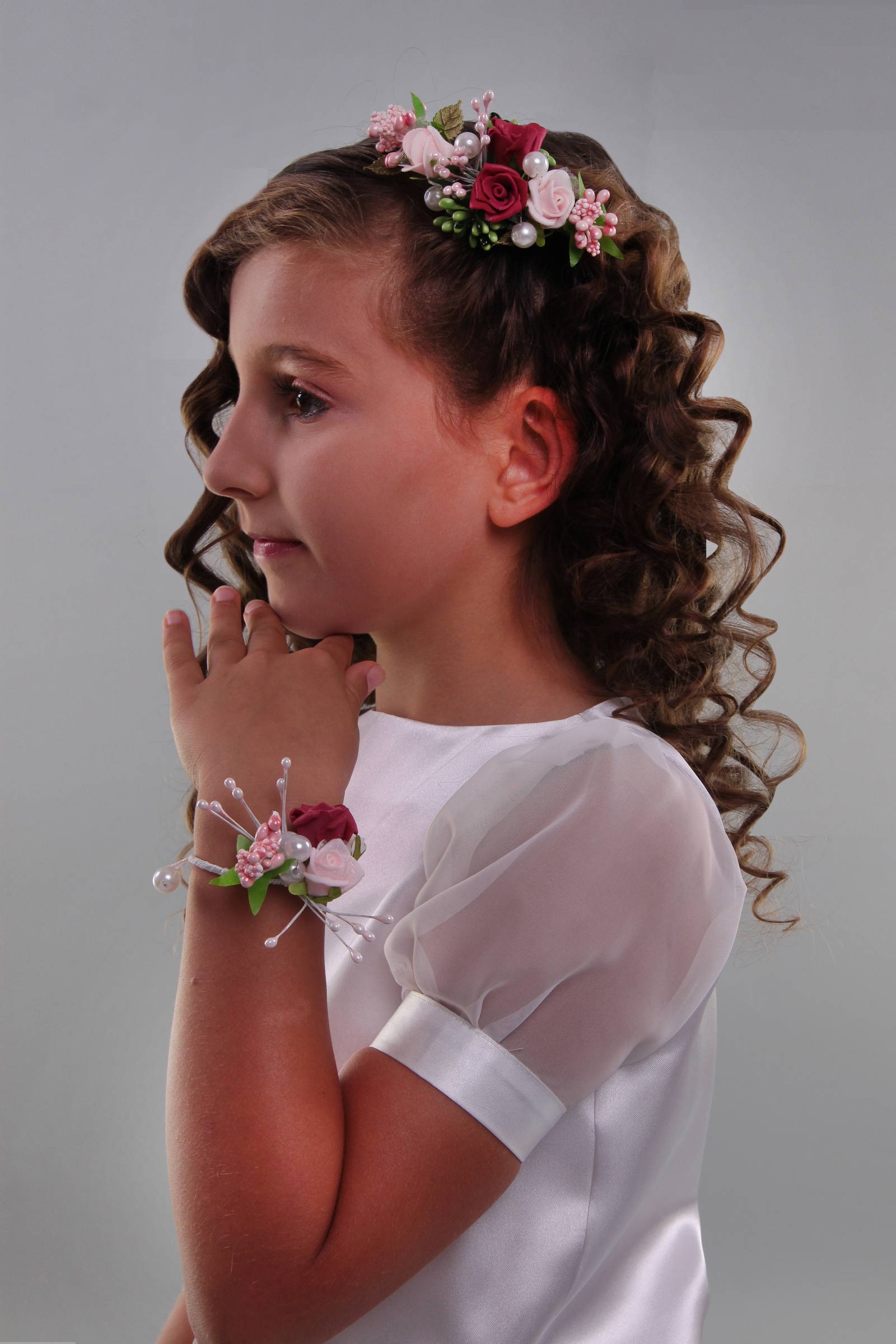 Grzebyk komunijny z bransoletką jak żywy GPŻ15 - obraz 0