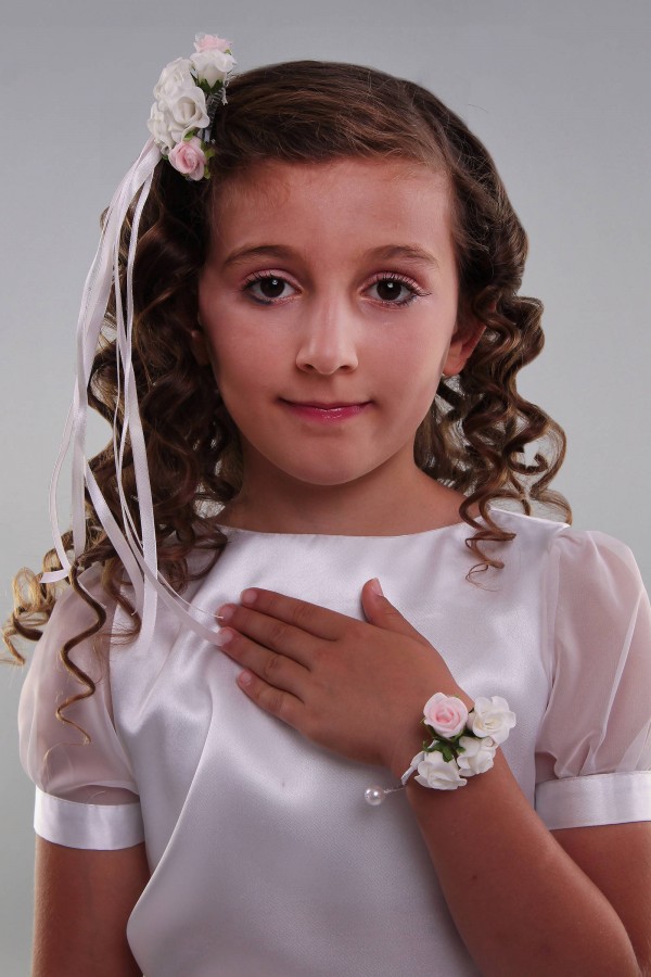 Grzebyk komunijny z bransoletką jak żywy GPŻ14