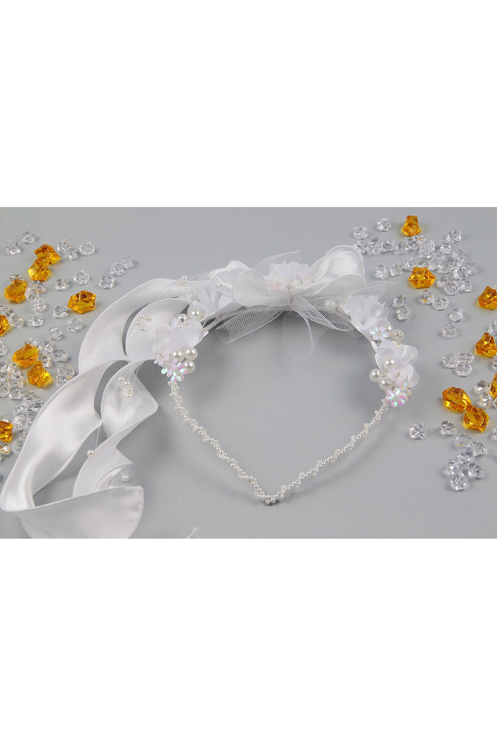 Wianek komunijny - półwianek W41 - obraz 4