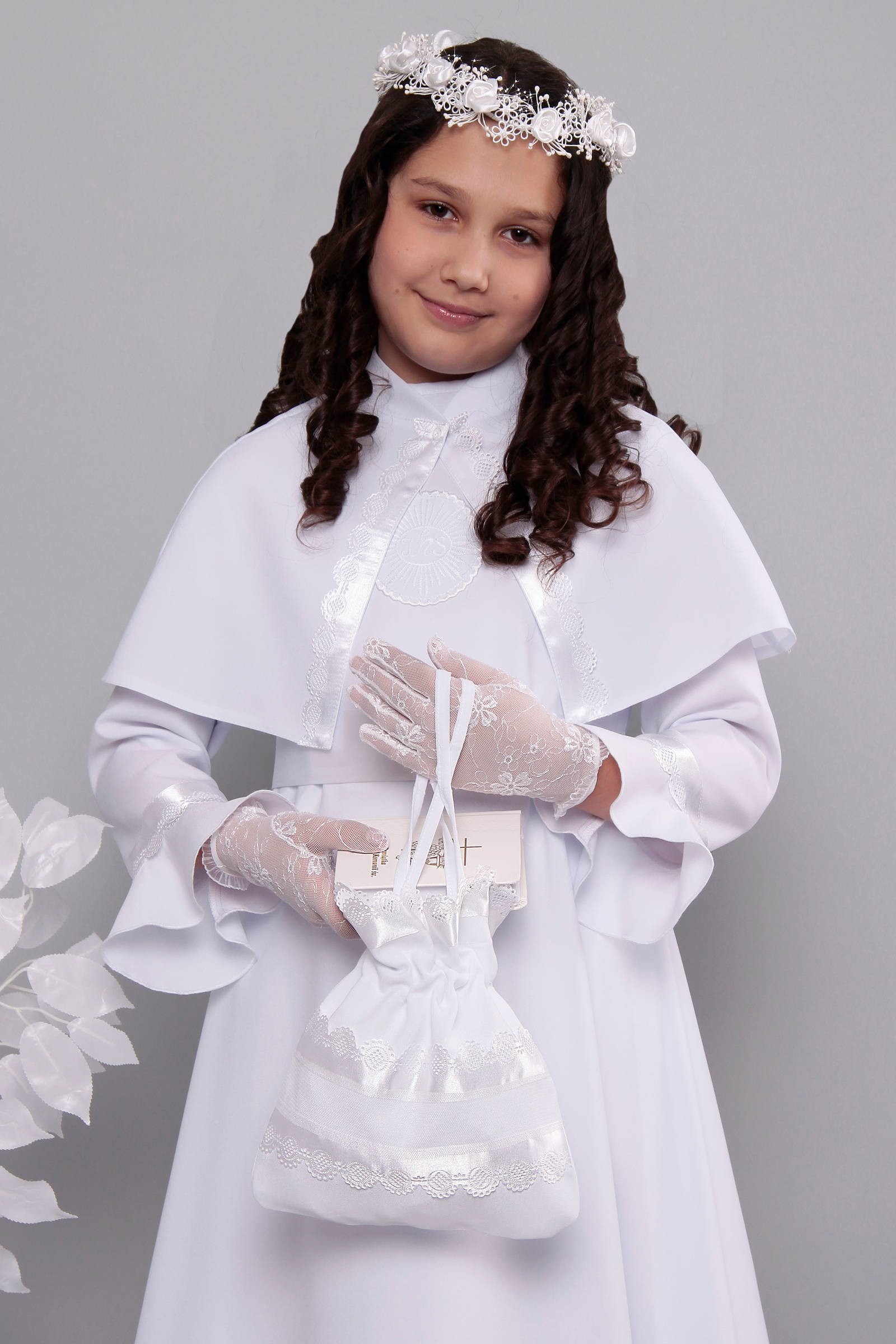 Alba komunijna 11/RS - sukieneczkowa - obraz 1