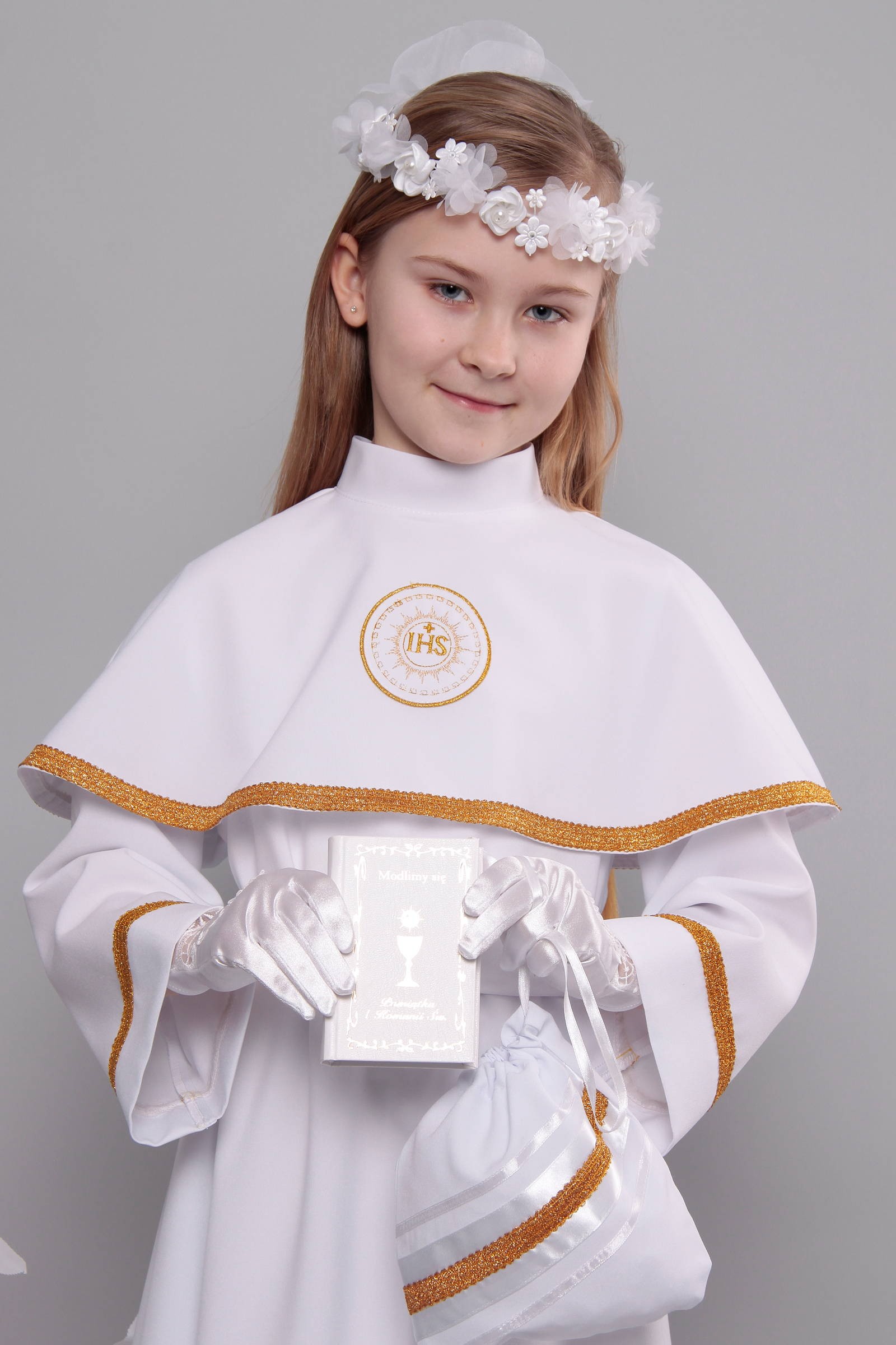 Alba komunijna 17/RS - sukieneczkowa - obraz 0