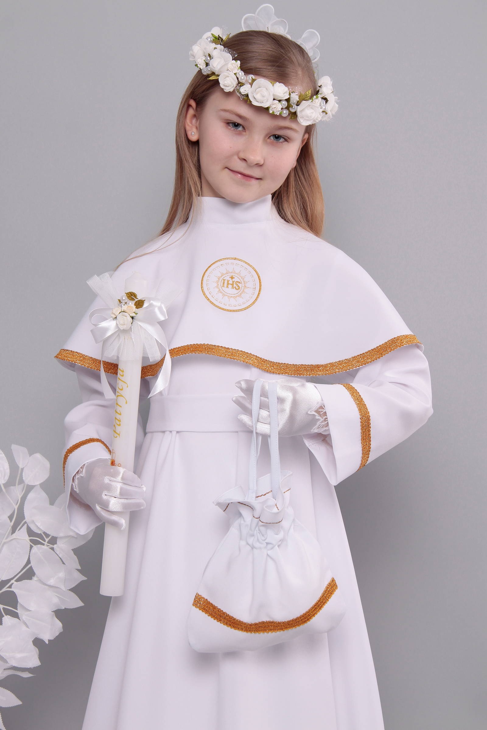 Alba komunijna 17/RS - sukieneczkowa - obraz 1