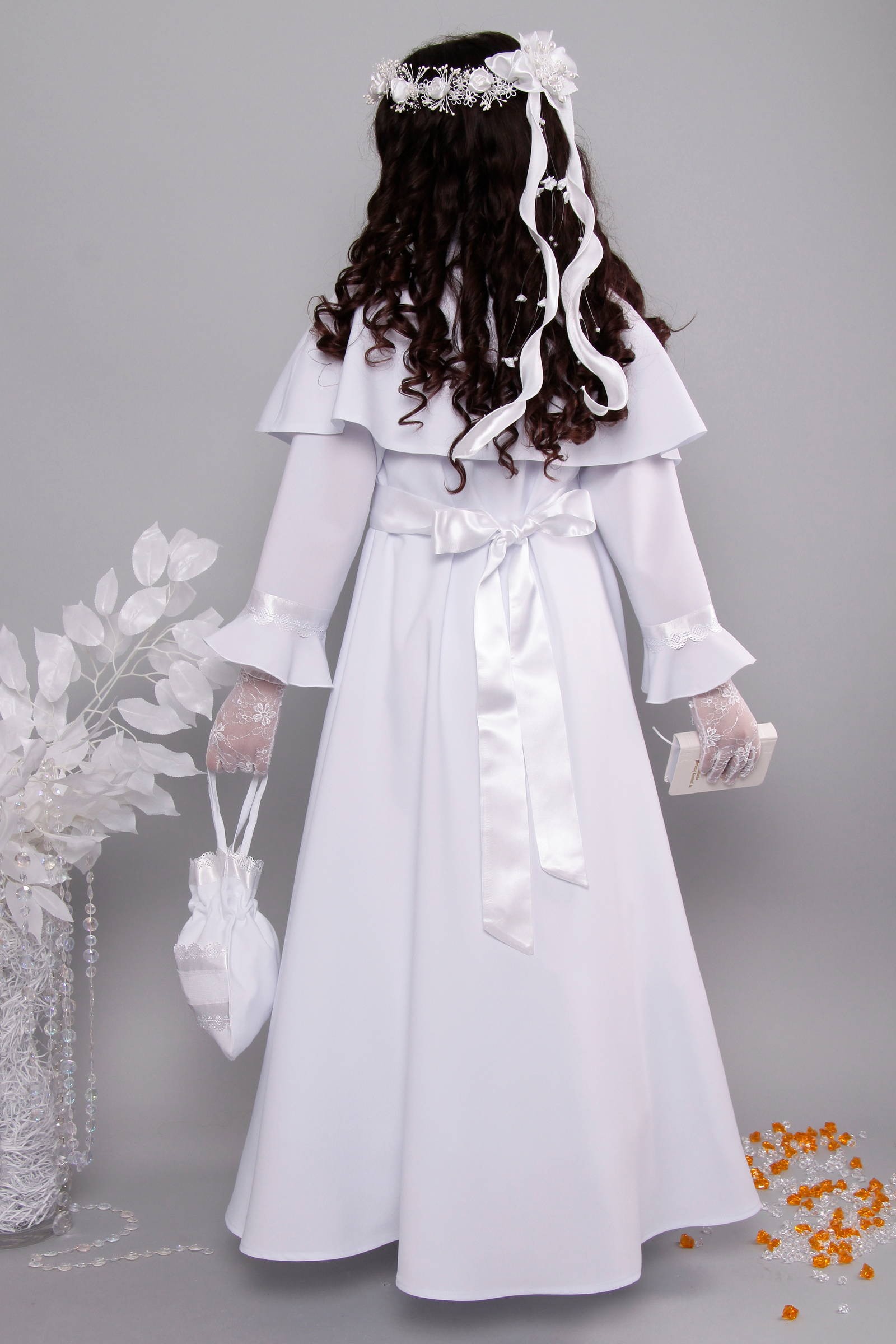 Alba komunijna 11/RS - sukieneczkowa - obraz 6