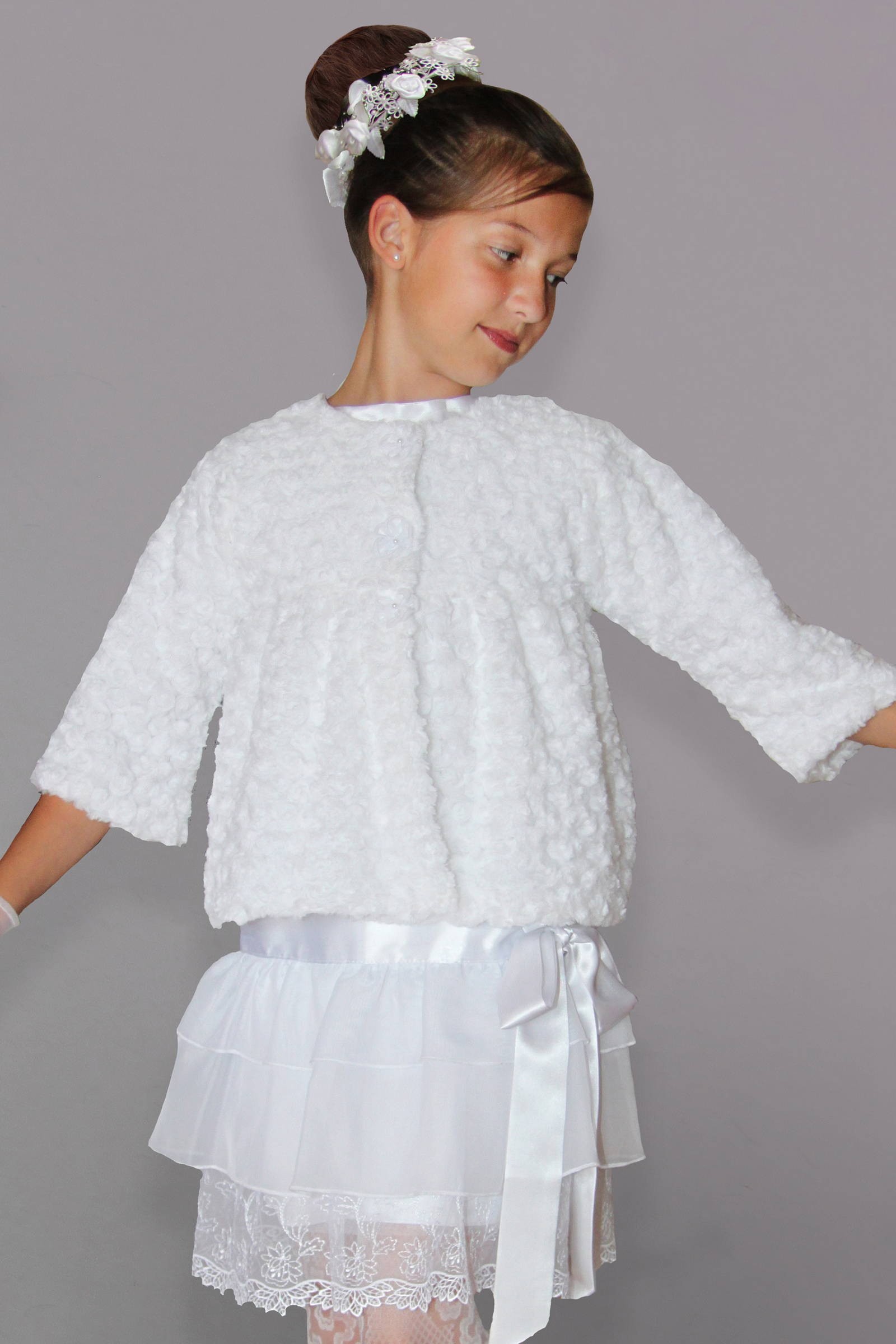 Płaszczyk komunijny P/27 - obraz 0