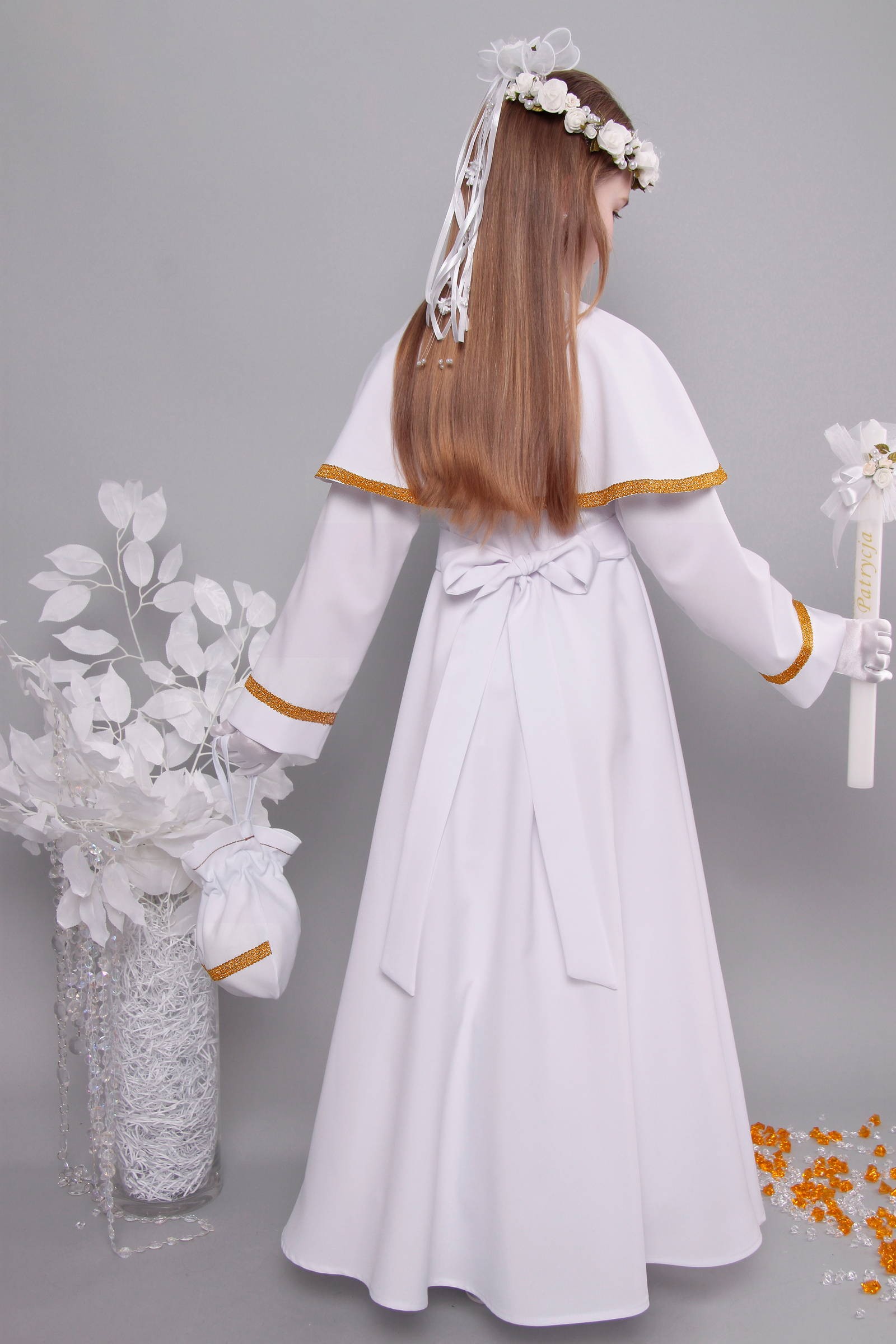 Alba komunijna 17/RS - sukieneczkowa - obraz 5