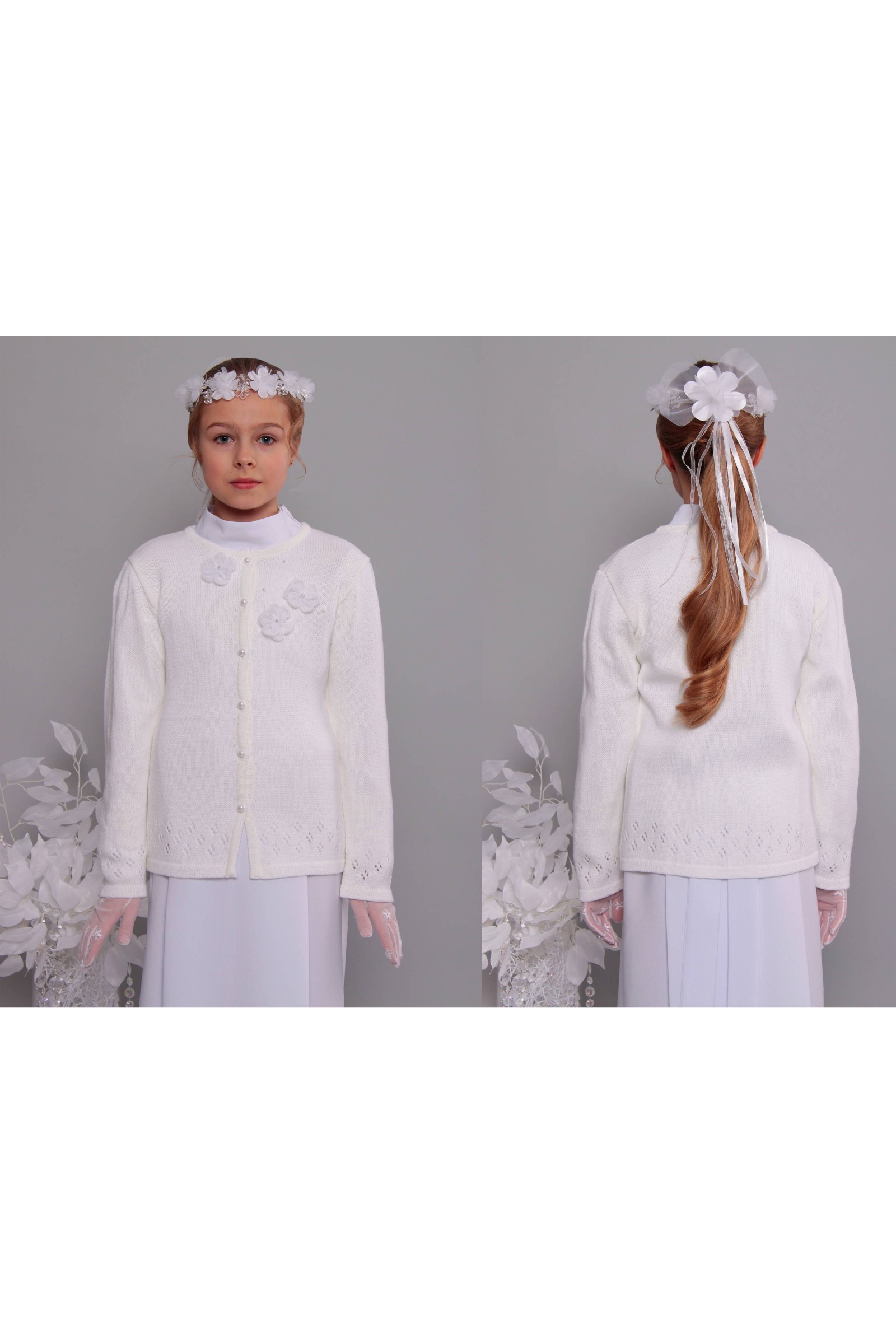 Sweterek komunijny SW/ż1 - obraz 2