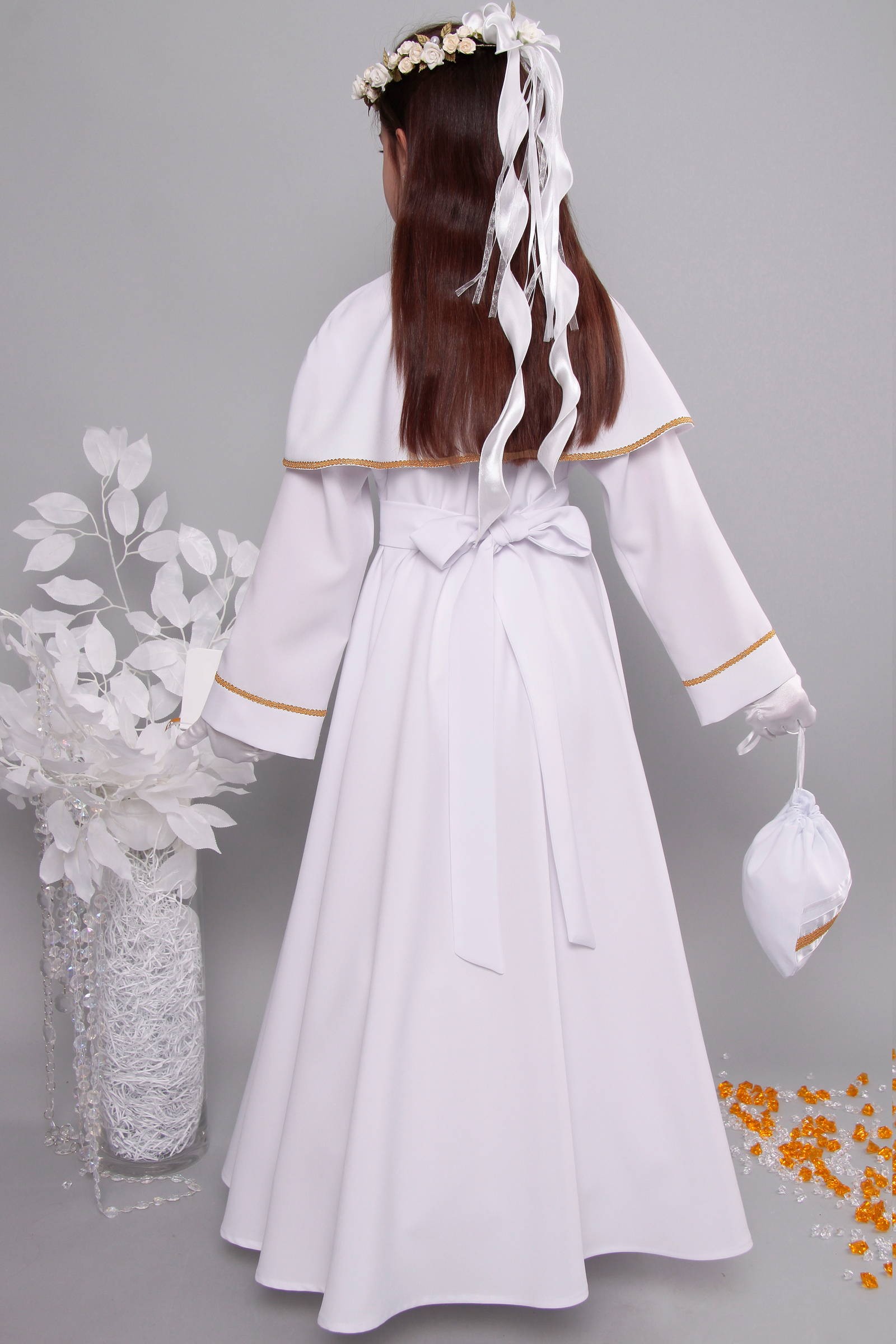 Alba komunijna 22/RS - sukieneczkowa - obraz 6