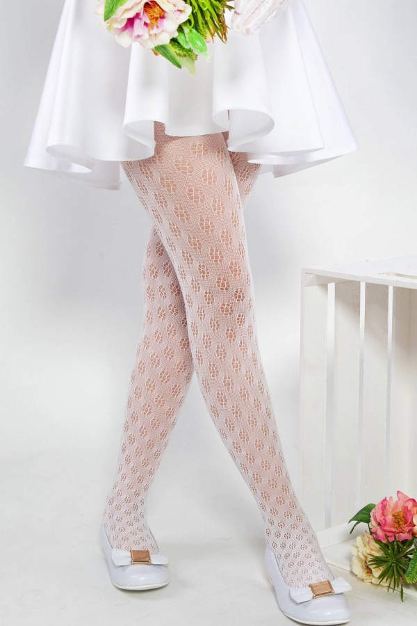 Eleganckie rajstopy komunijne - Lusi