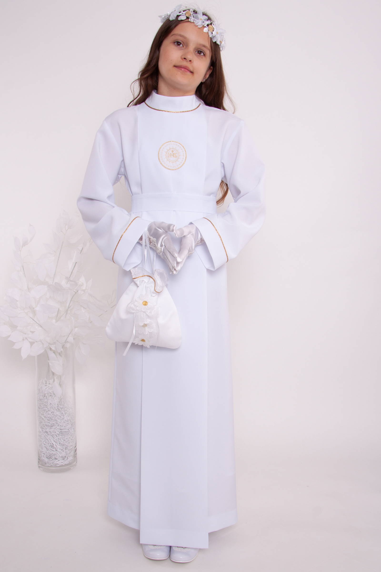 Alba komunijna 19a/K - z kontrafałdą - obraz 2