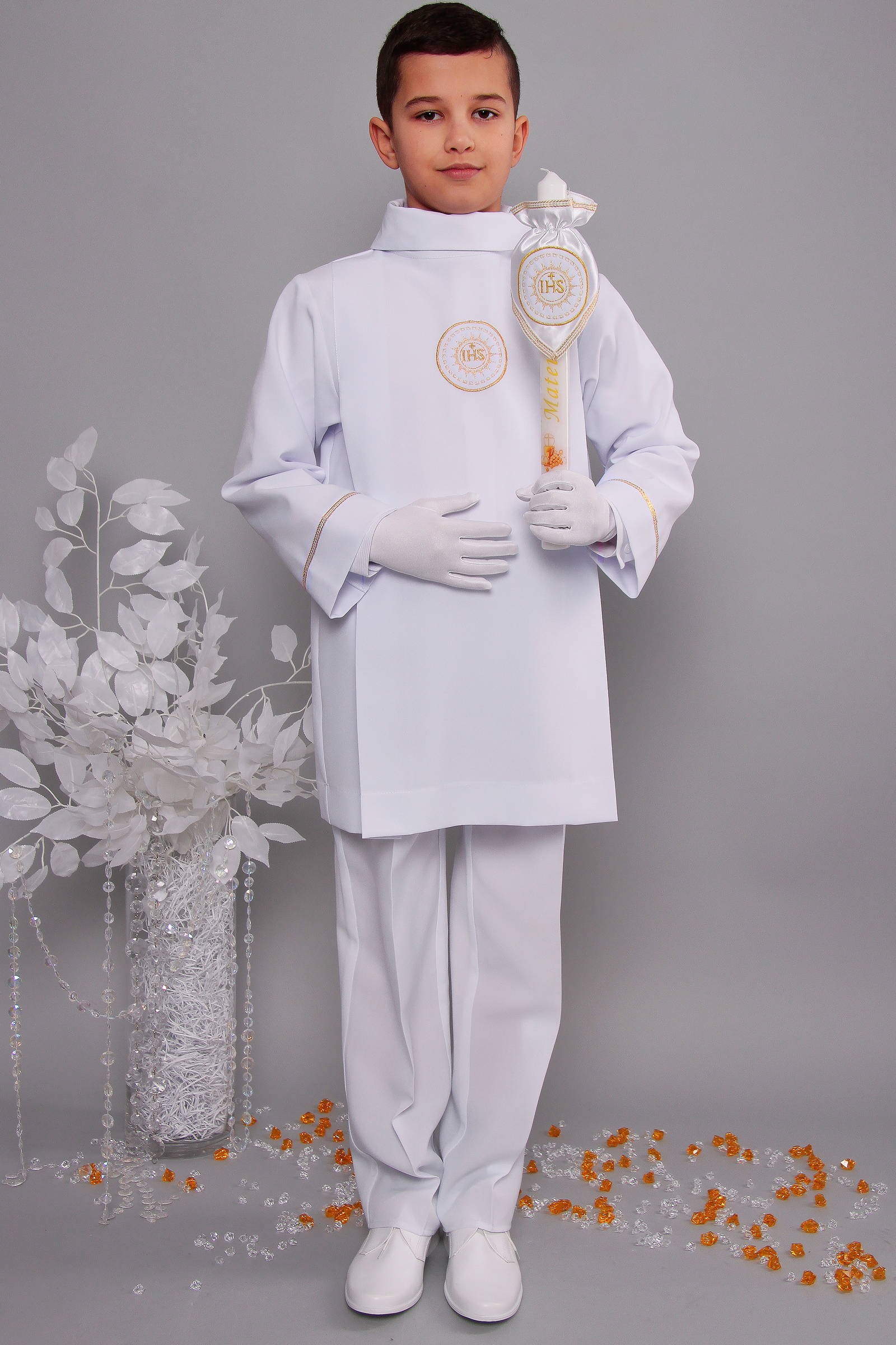 Alba komunijna 1r/AK - krótka - obraz 0