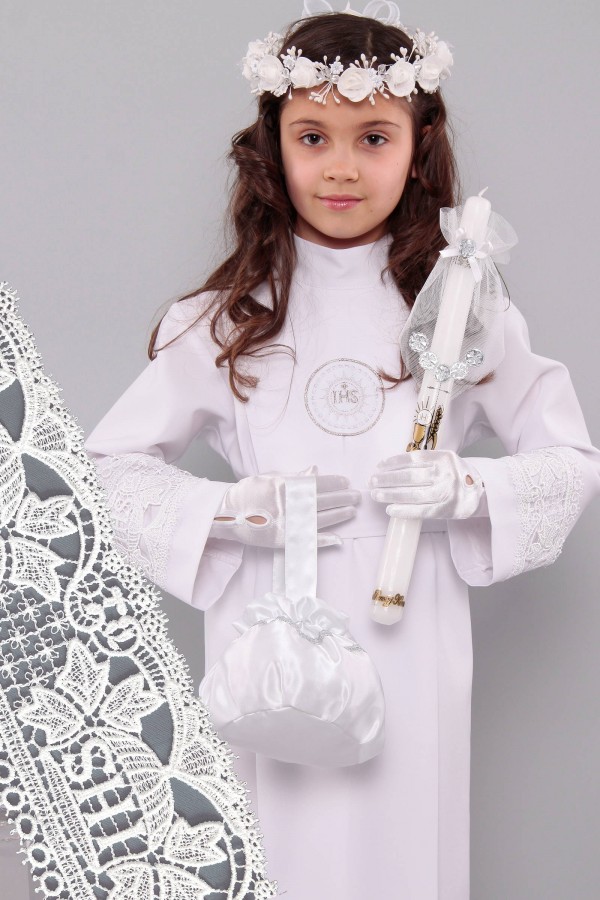 Alba komunijna z gipiurą 11a/K - z kontrafałdą