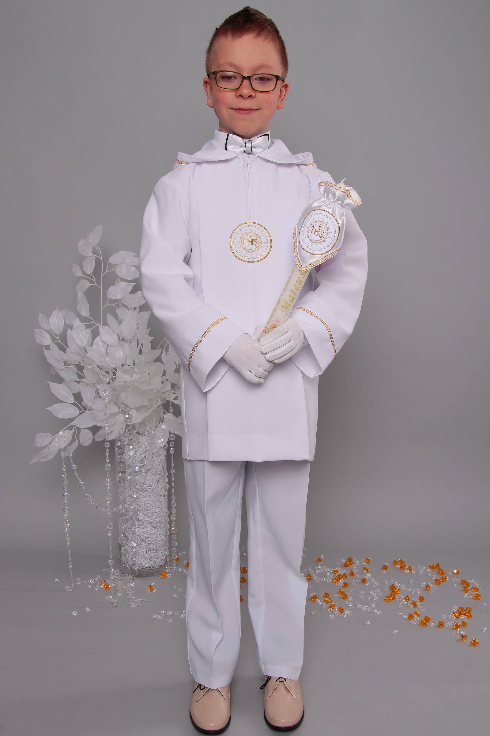 Alba komunijna 2k/AK - krótka - obraz 1