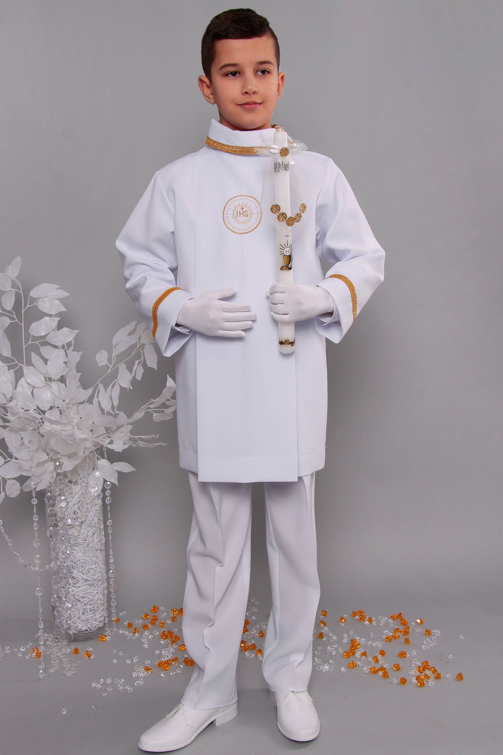 Alba komunijna 2r/AK - krótka - obraz 1