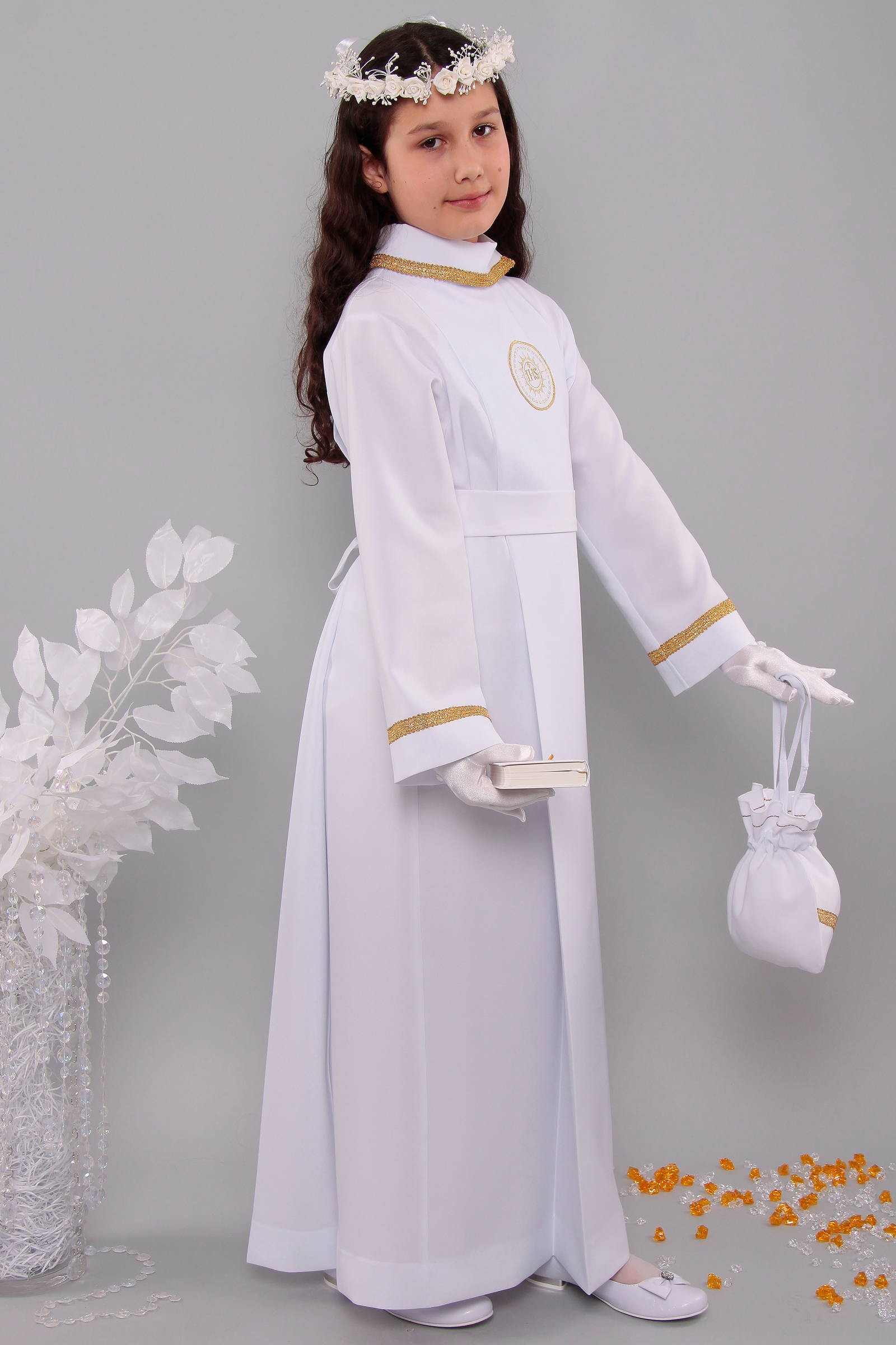 Alba komunijna 15a/K - z kontrafałdą - obraz 2