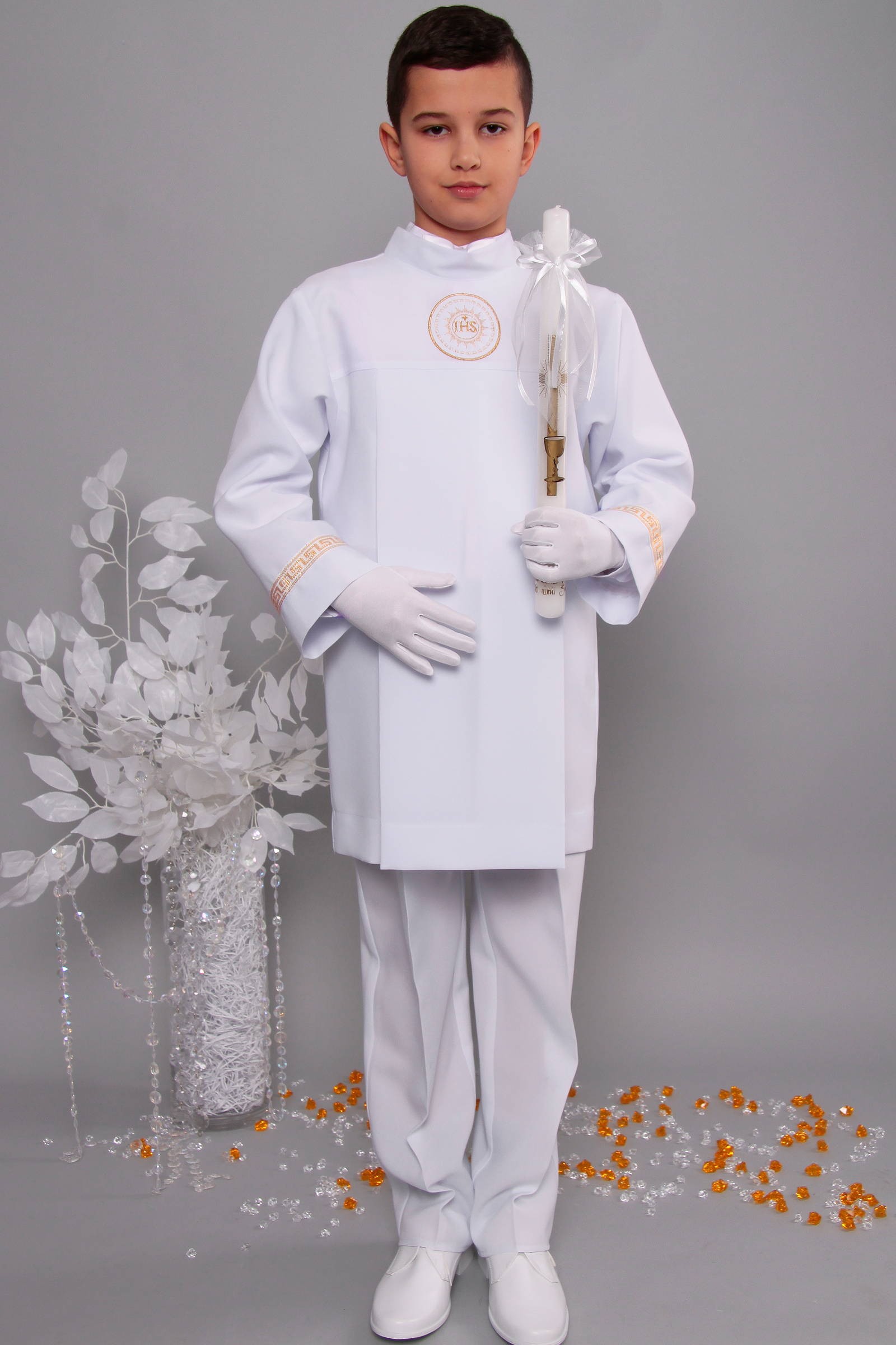 Alba komunijna 3/AK - krótka - obraz 1