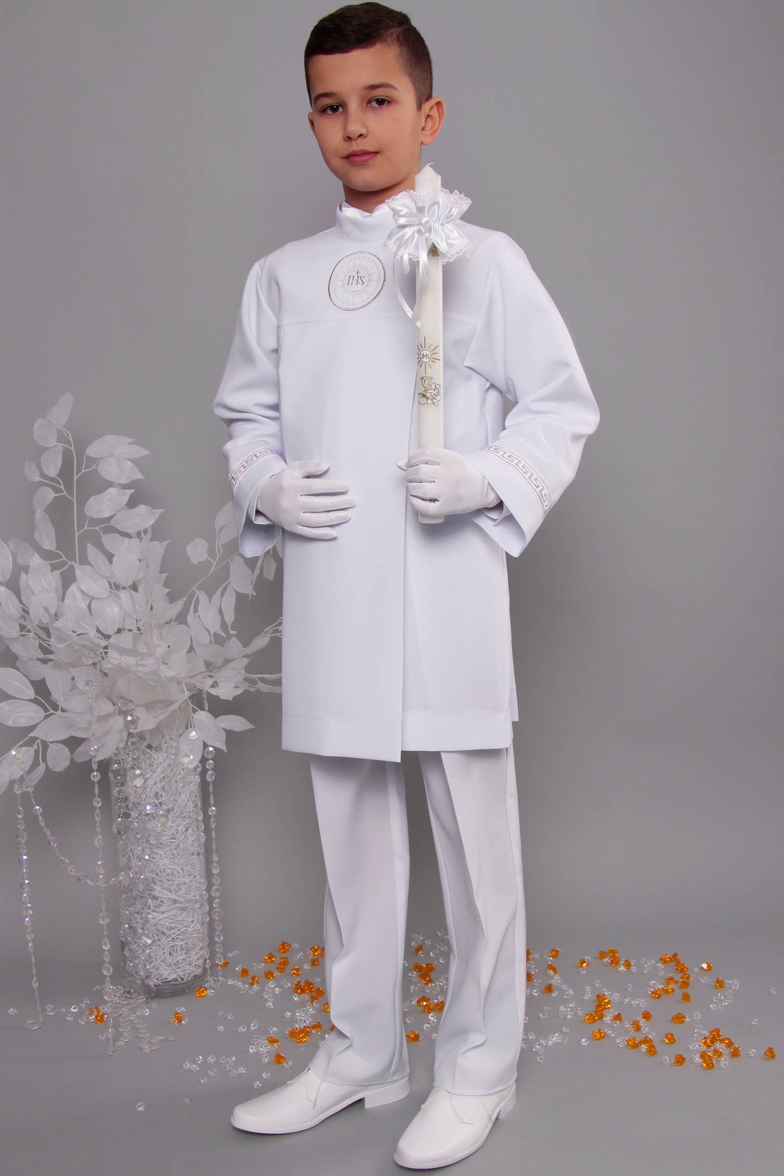 Alba komunijna 3a/AK - krótka - obraz 2