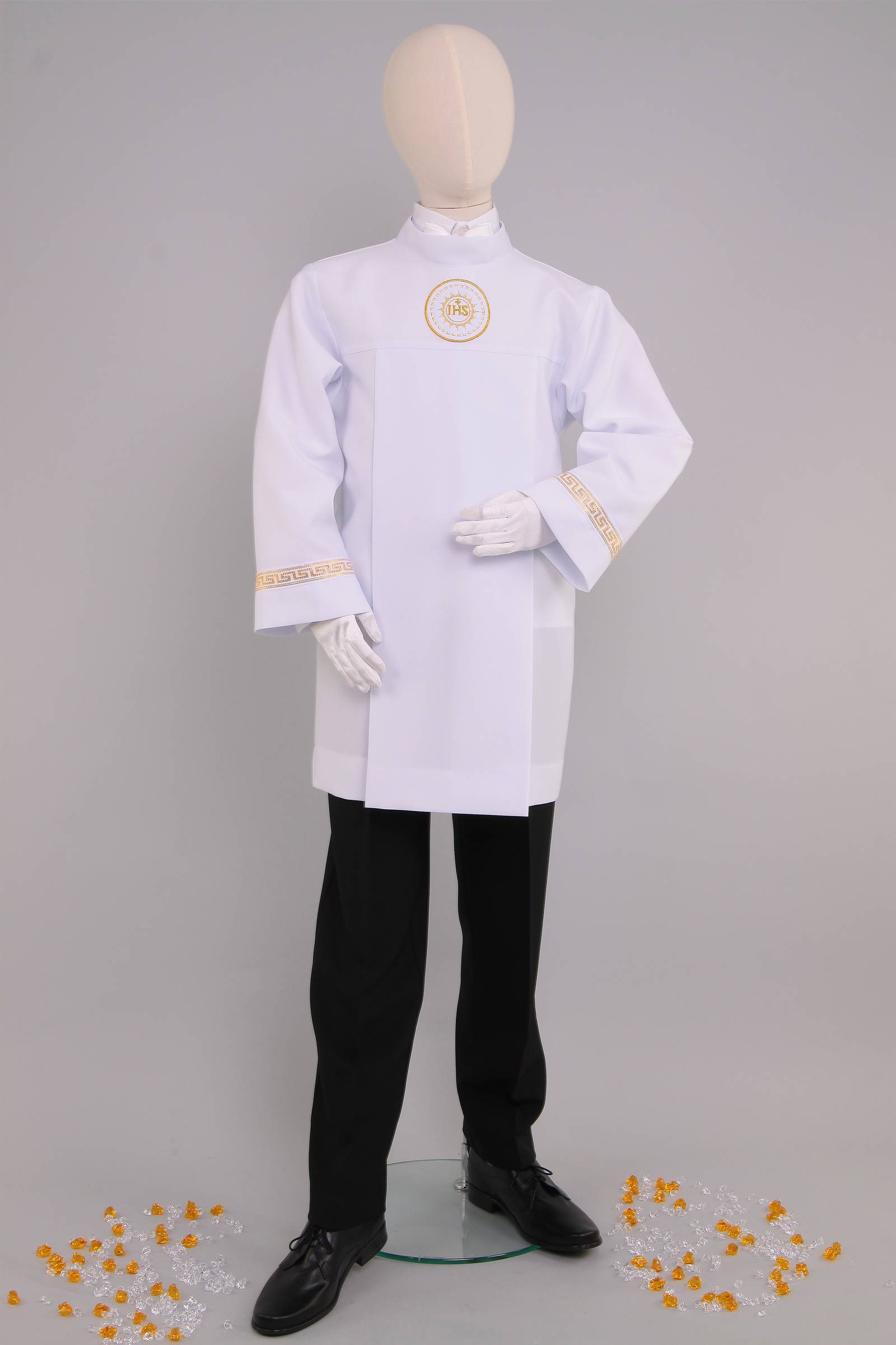 Alba komunijna 3/AK - krótka - obraz 3