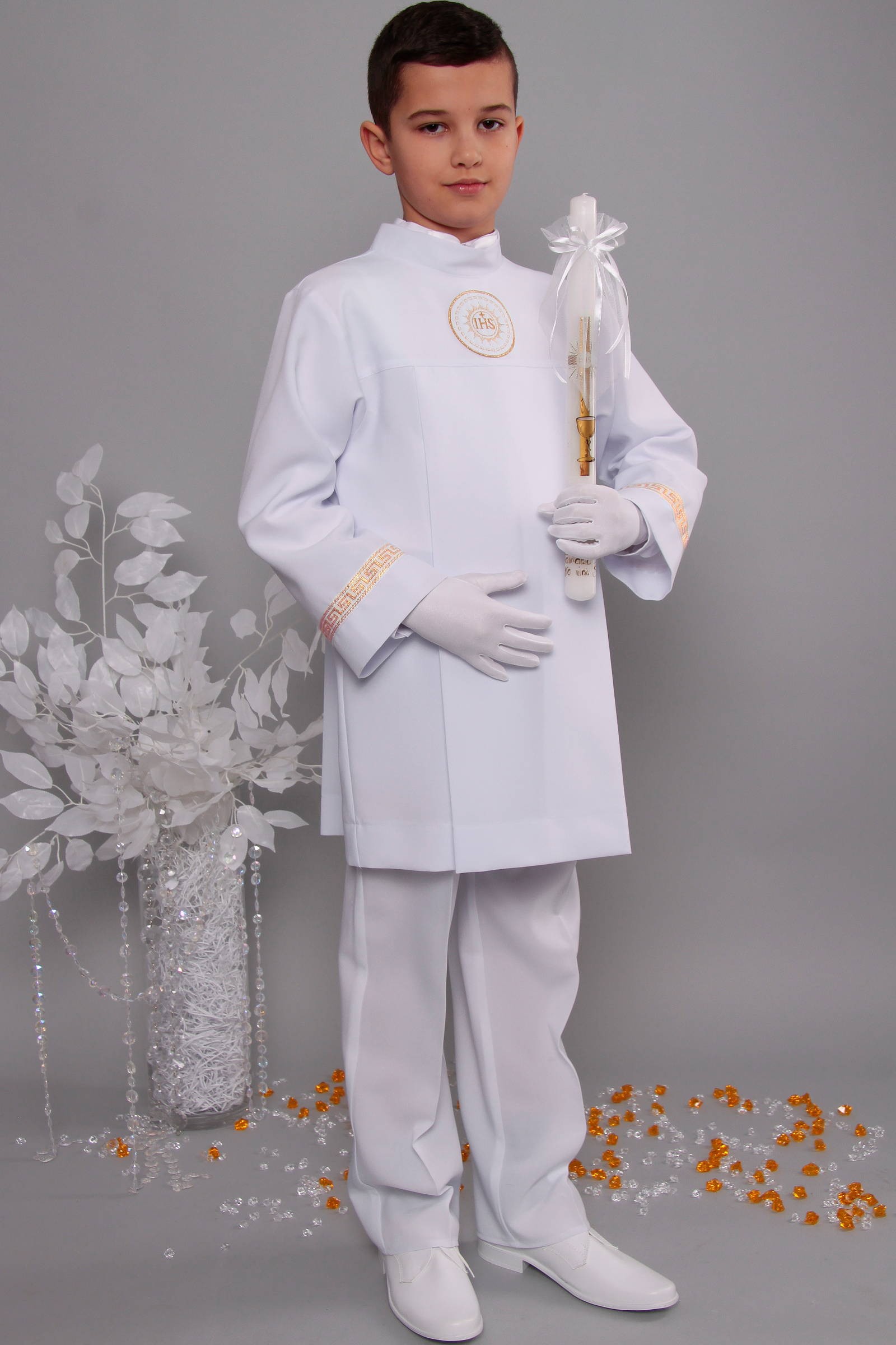 Alba komunijna 3/AK - krótka - obraz 2