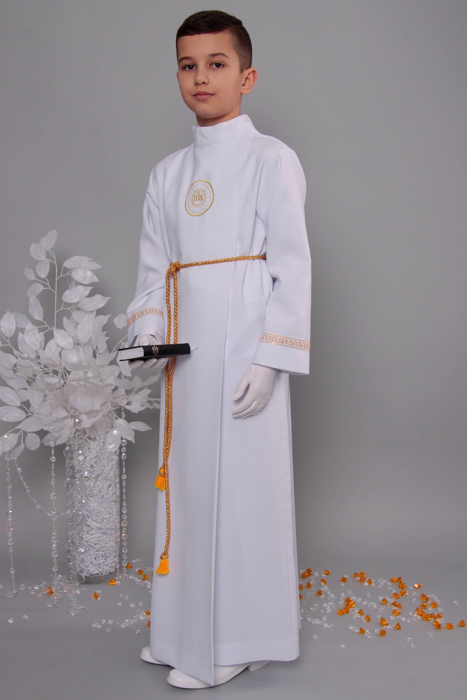 Alba komunijna 1/K - z kontrafałdą - obraz 2