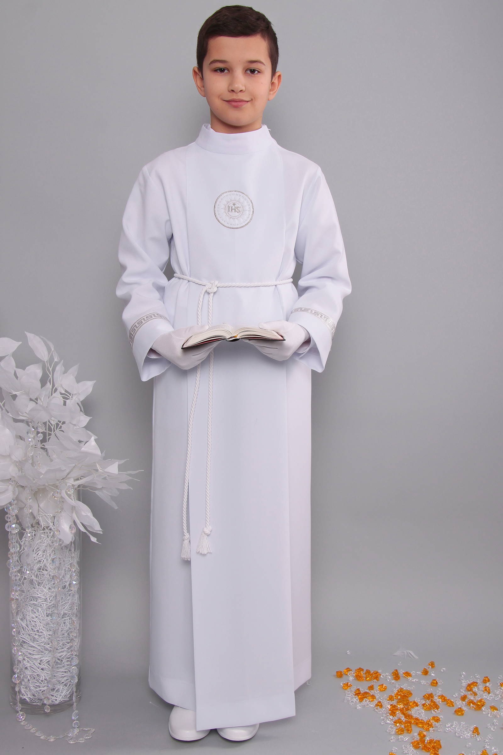 Alba komunijna 2/K - z kontrafałdą - obraz 1