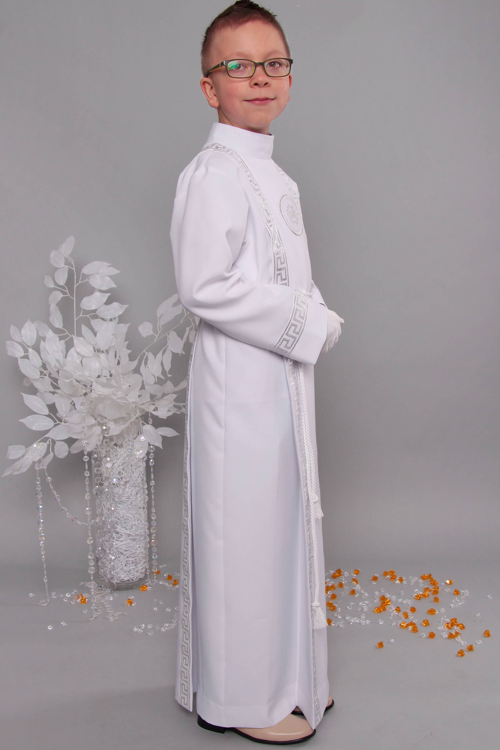 Alba komunijna 3/K - z kontrafałdą - obraz 2