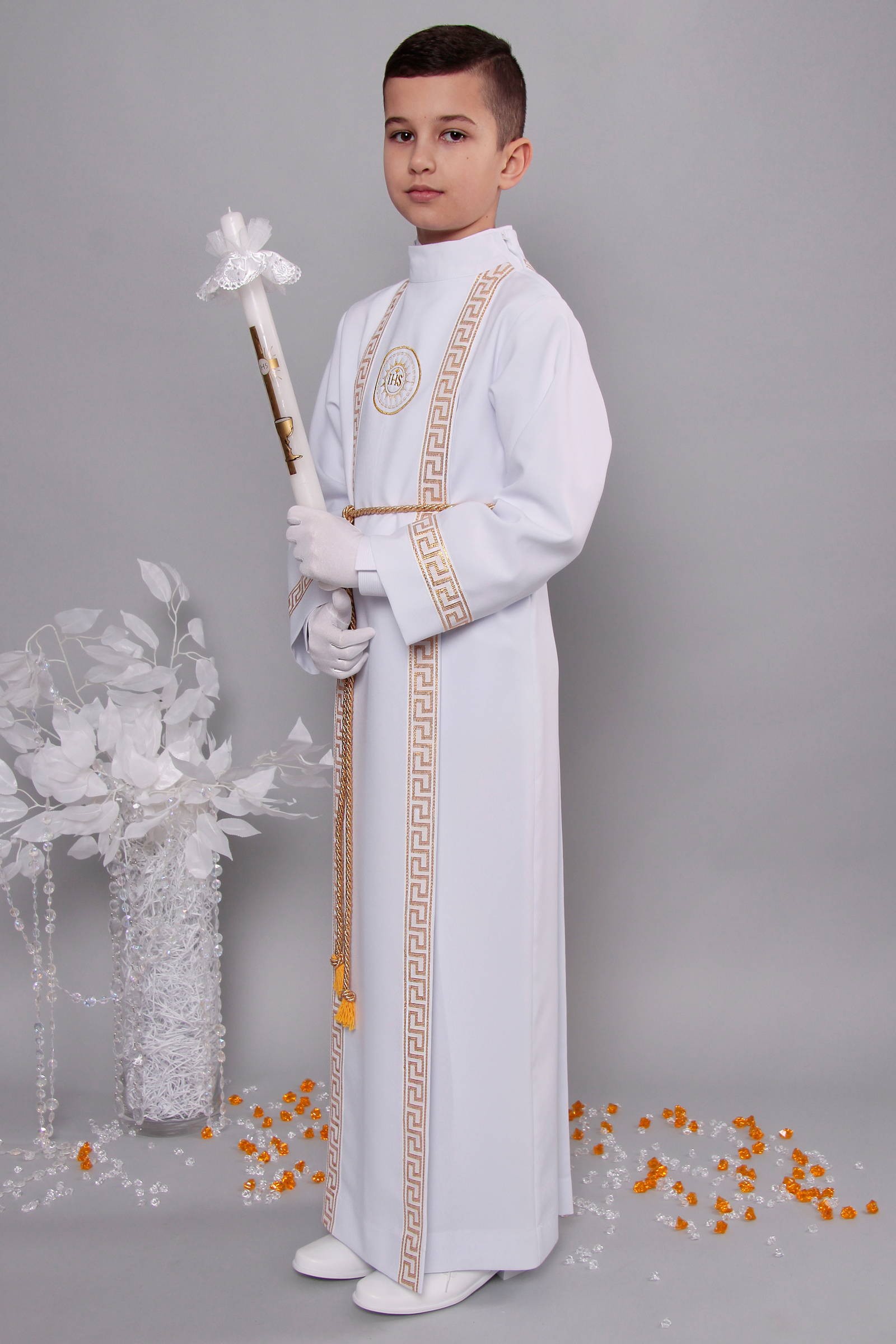 Alba komunijna 4/K - z kontrafałdą - obraz 1