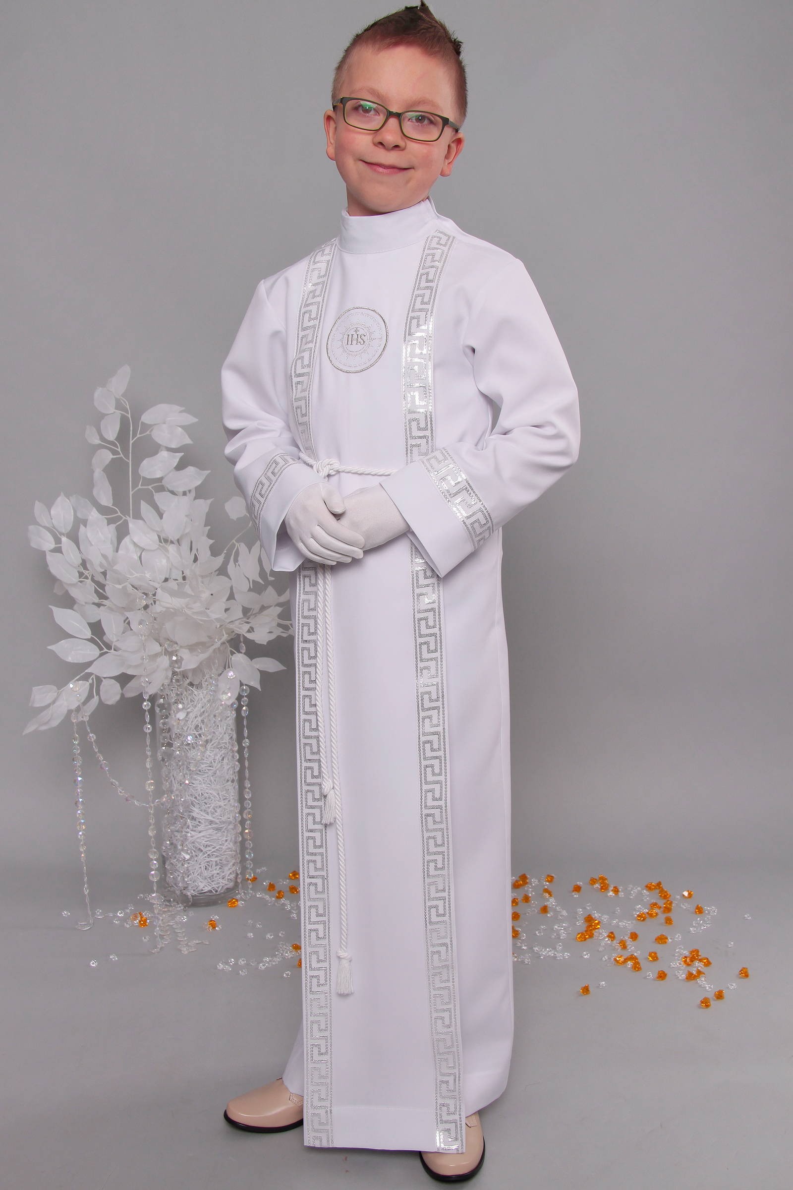 Alba komunijna 3/K - z kontrafałdą - obraz 3