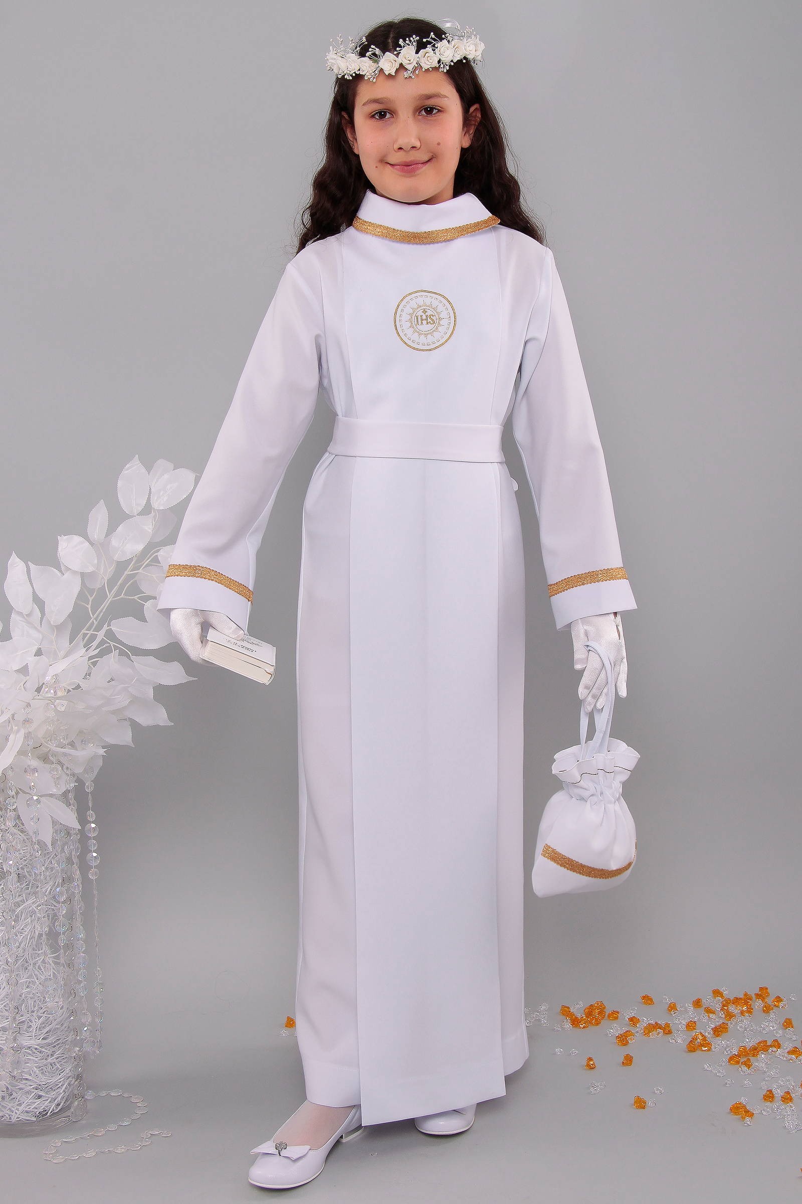 Alba komunijna 15a/K - z kontrafałdą - obraz 3