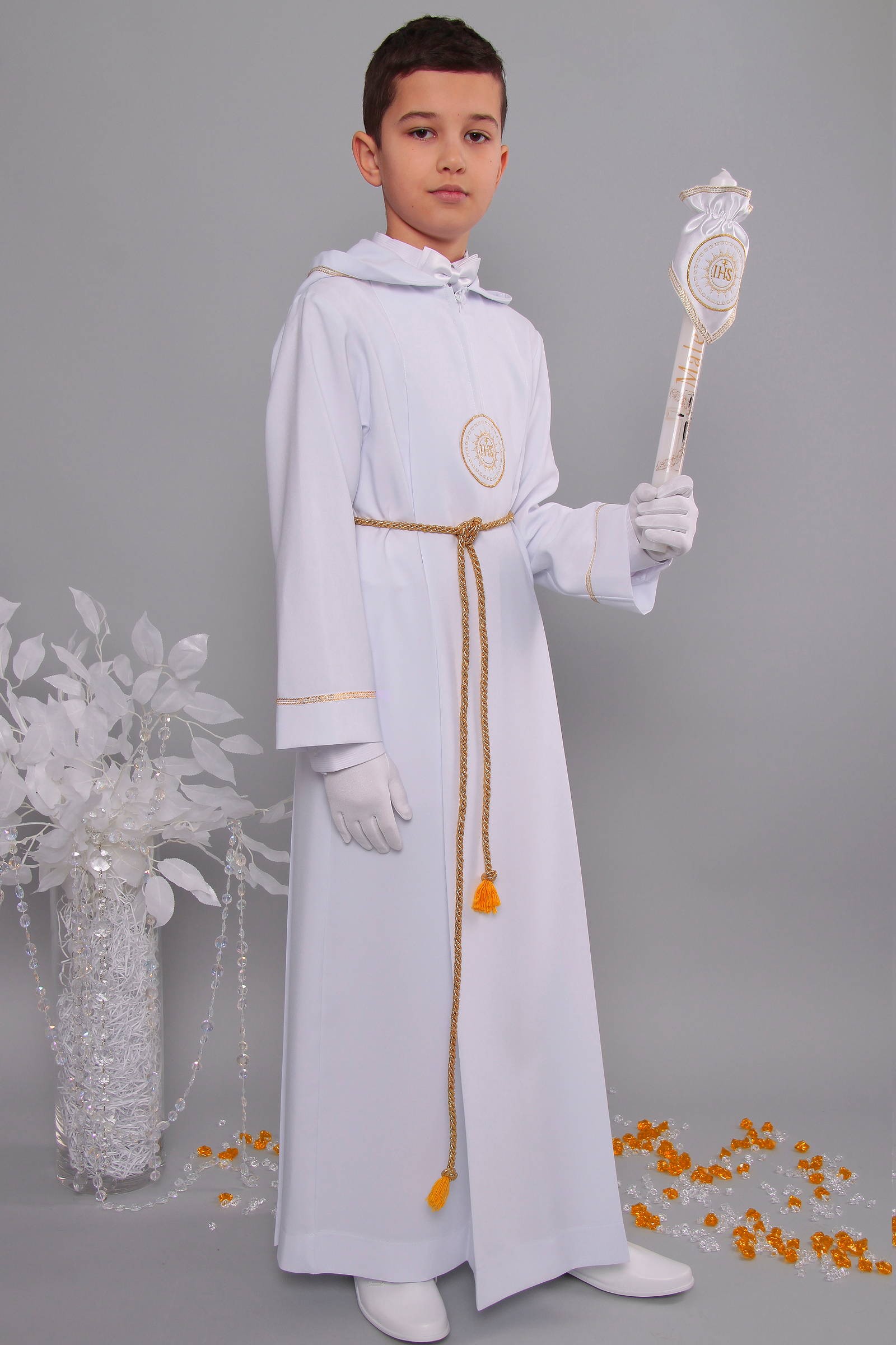 Alba komunijna 6/K - z kontrafałdą - obraz 2