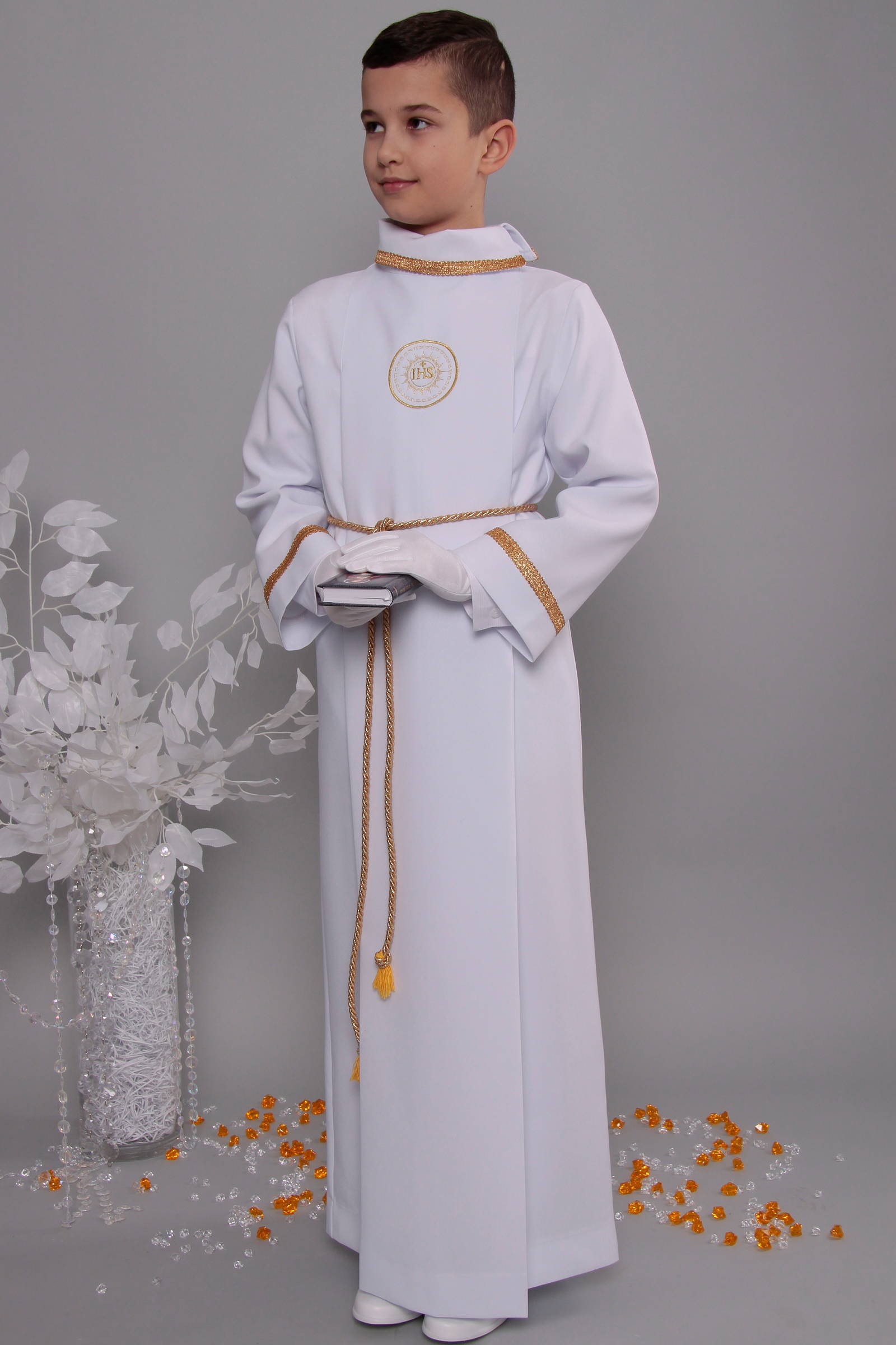 Alba komunijna 15/K - z kontrafałdą - obraz 2