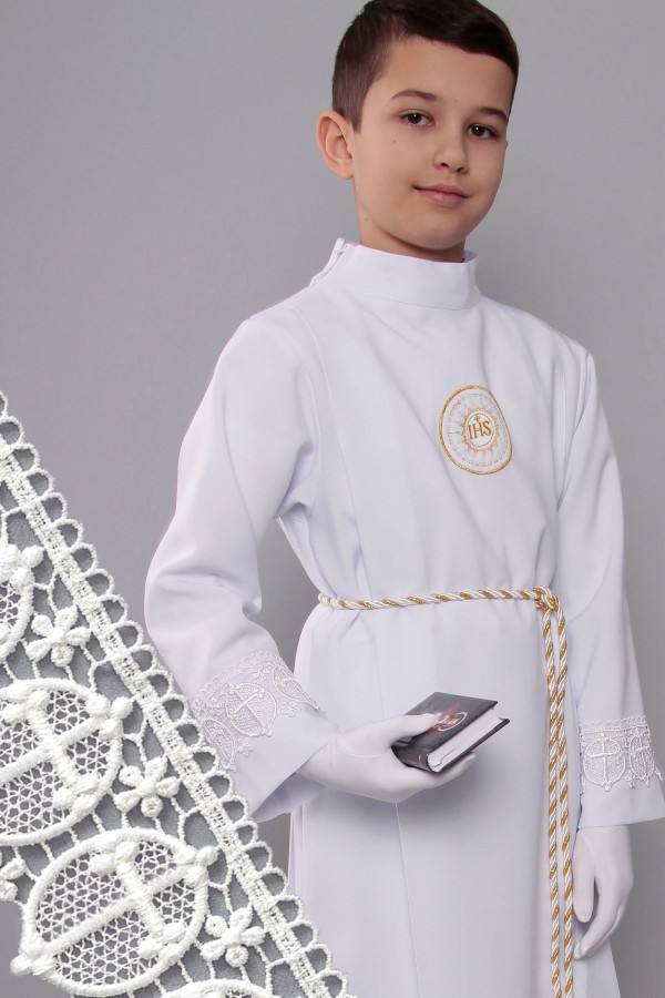 Alba komunijna z gipiurą 8/Z2 - z zakładką