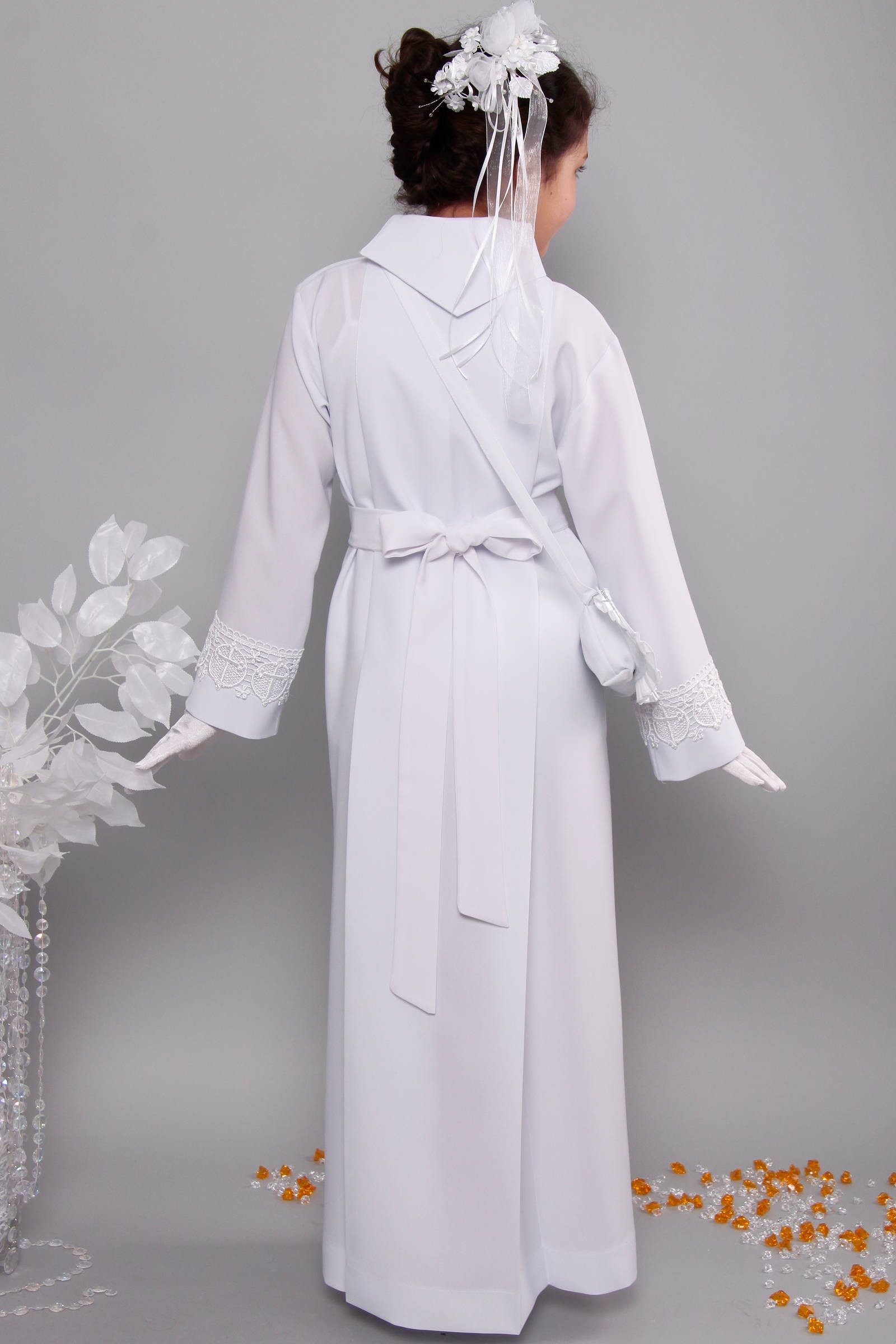 Alba komunijna z gipiurą 16a/K - z kontrafałdą - obraz 4