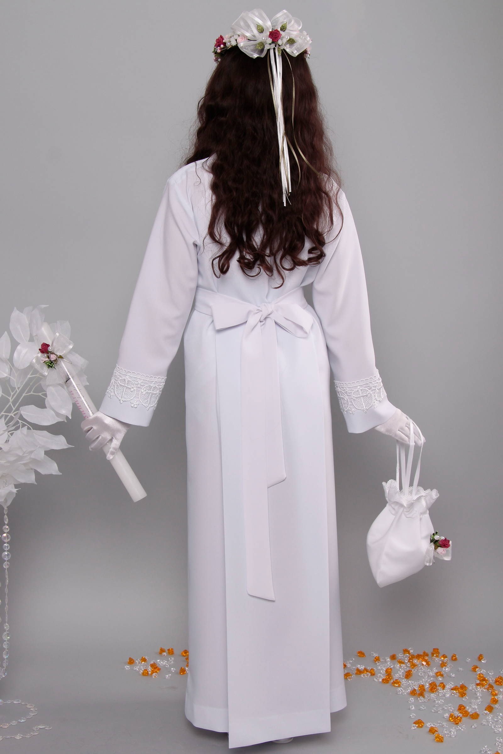 Alba komunijna z gipiurą 13a/K - z kontrafałdą - obraz 4