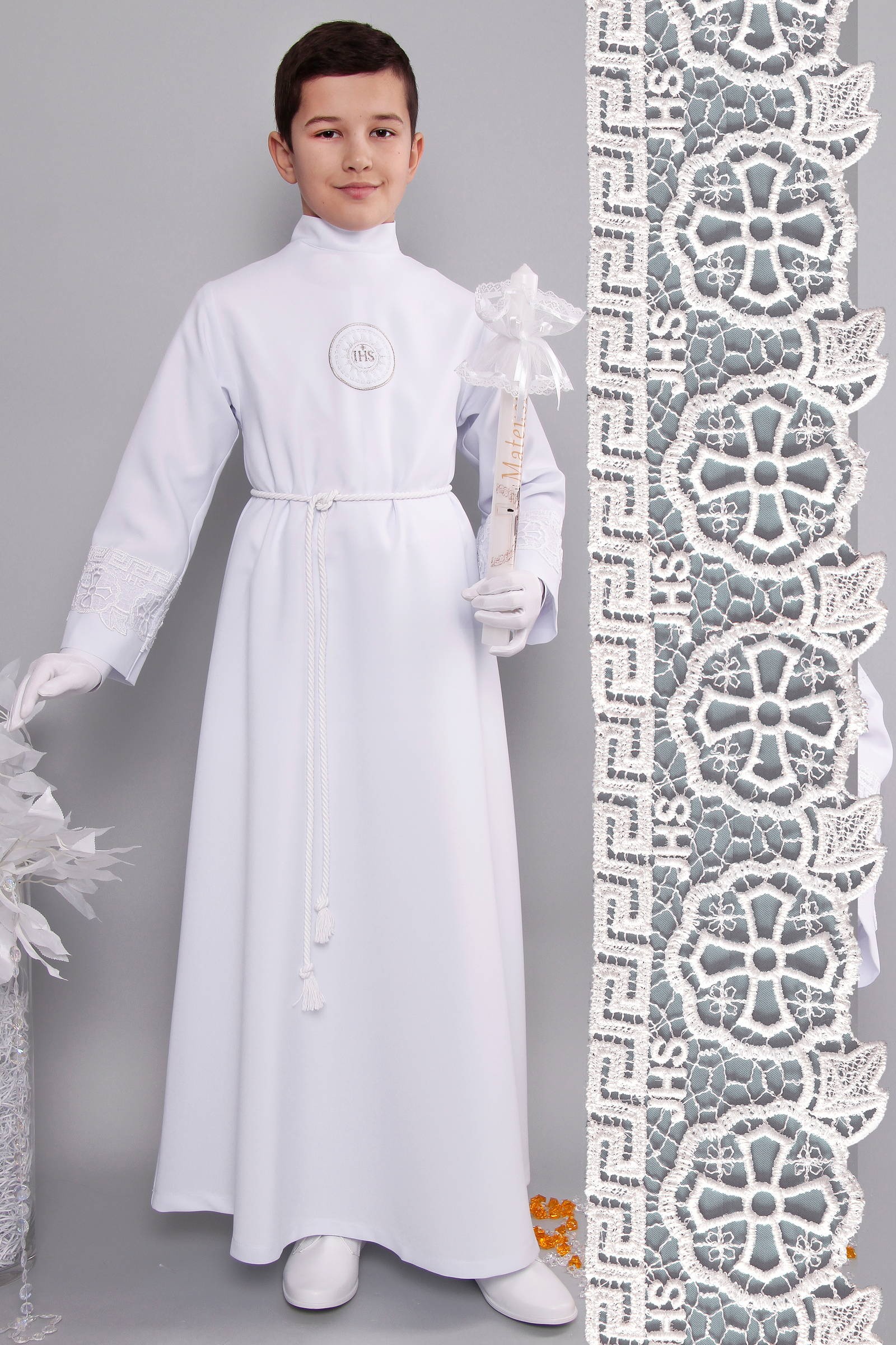 Alba komunijna z gipiurą 14/R1 - rozszerzana - obraz 1