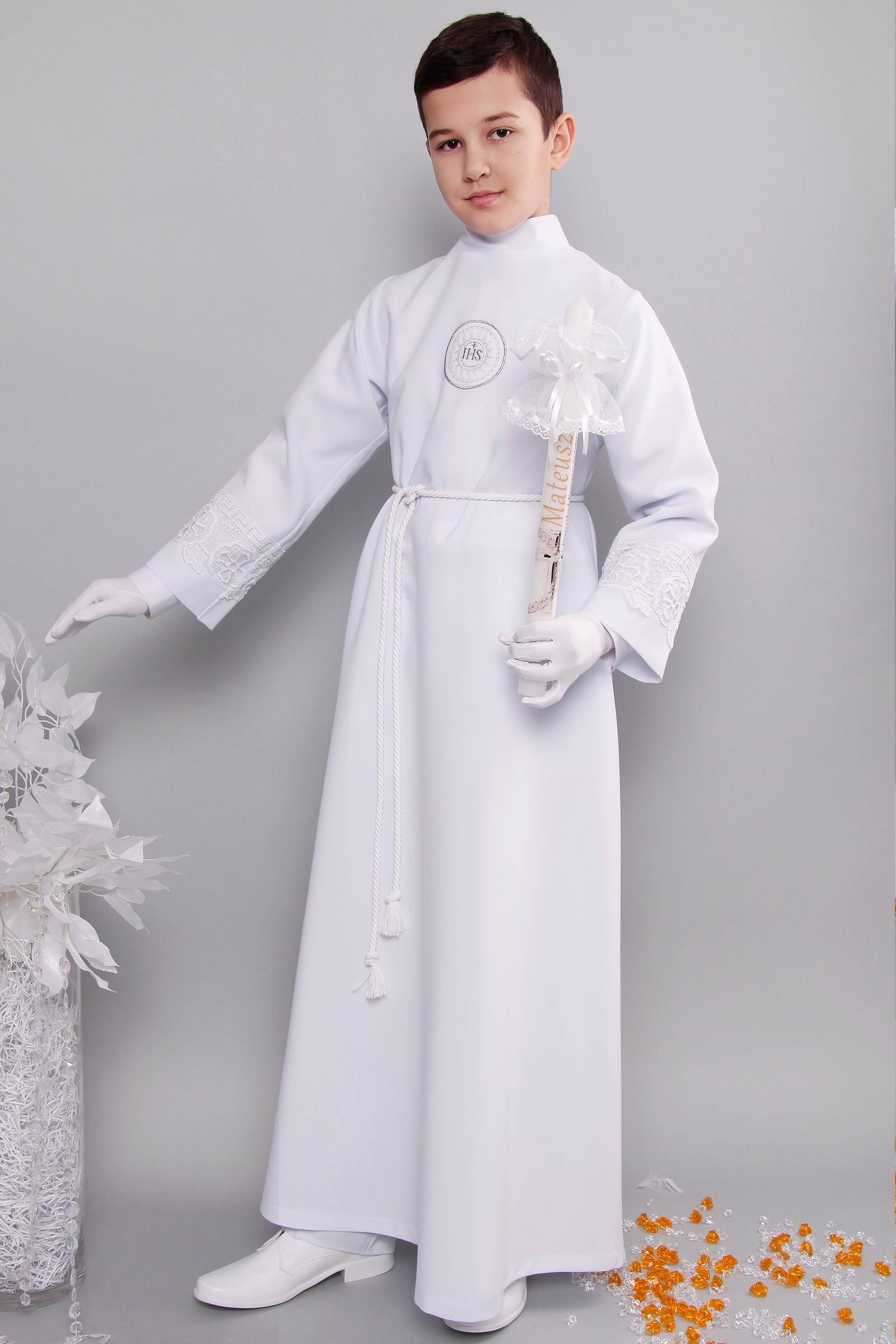 Alba komunijna z gipiurą 14/R1 - rozszerzana - obraz 2