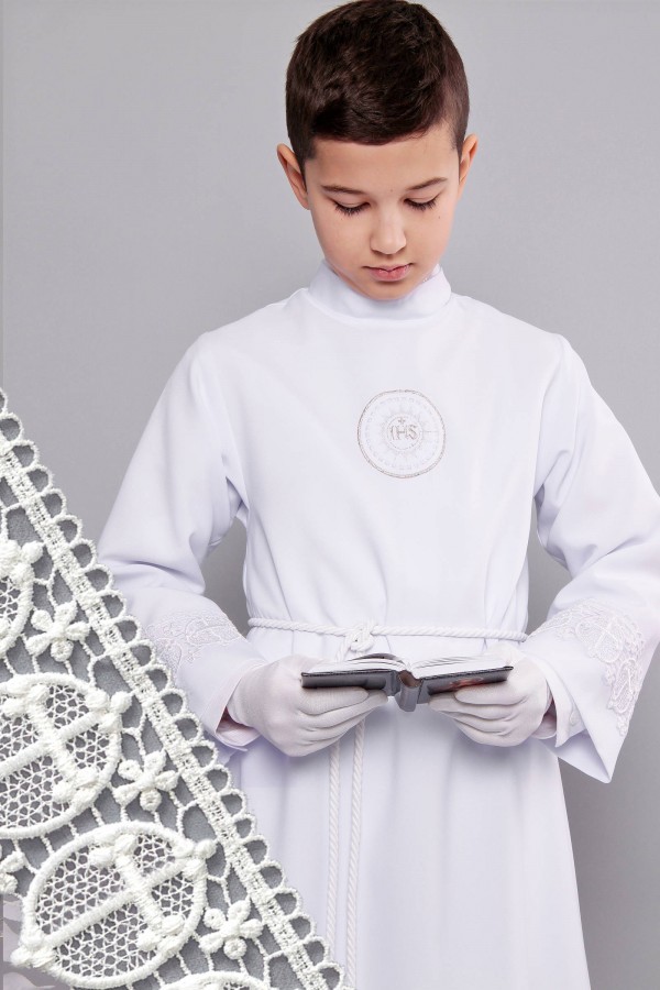 Alba komunijna z gipiurą 14/R2 - rozszerzana