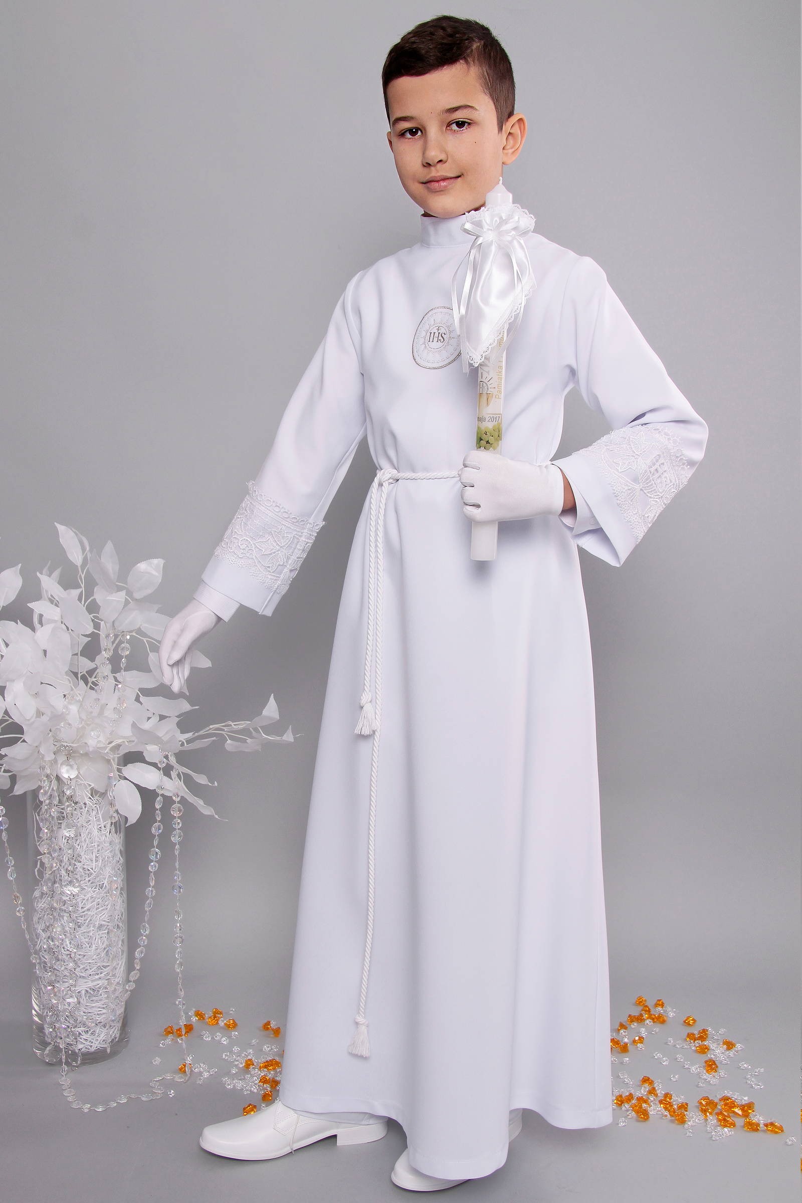 Alba komunijna z gipiurą 14/R3 - rozszerzana - obraz 2