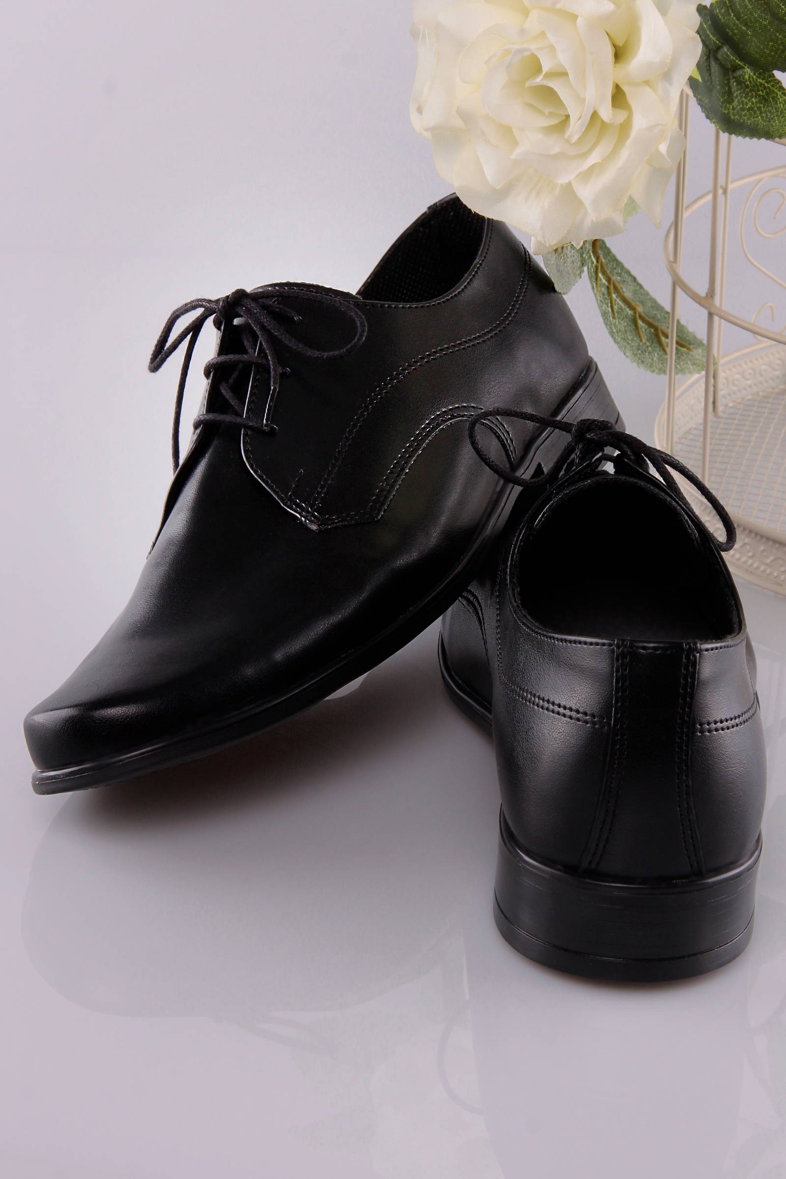 Buty komunijne 010 - czarne - obraz 3