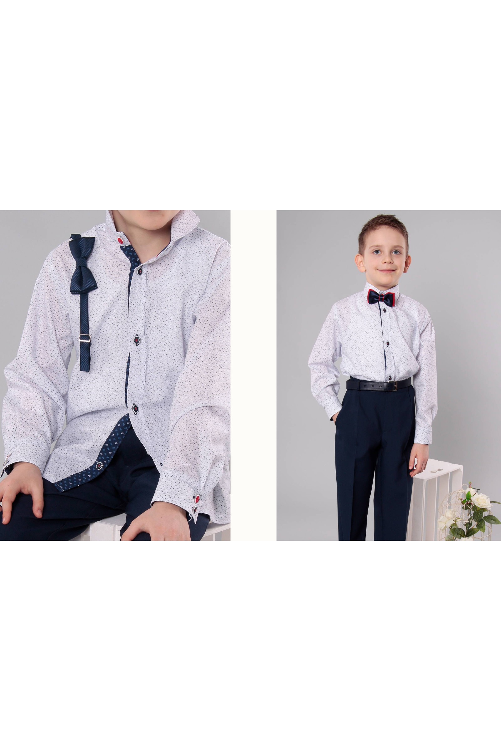 Koszula komunijna deseń 3a/Ks - obraz 4