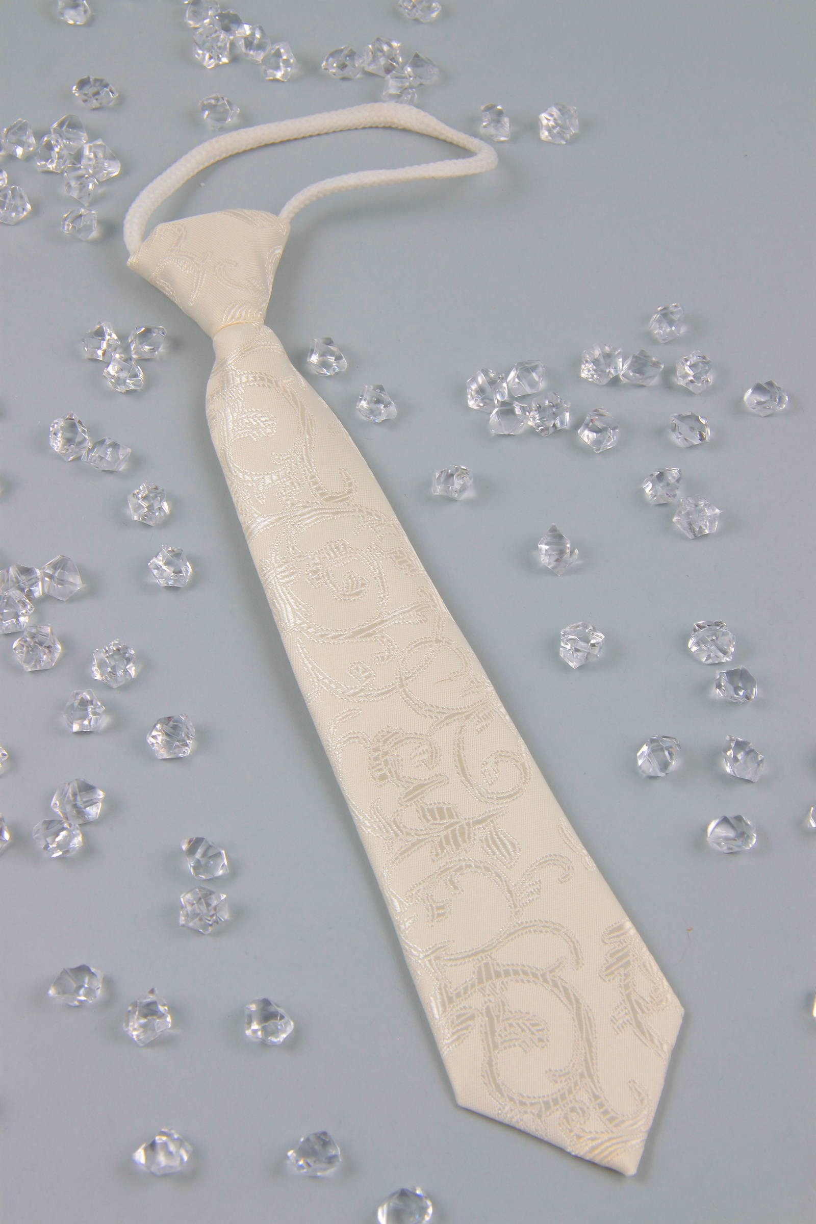 Krawat komunijny Kw-waniliowy - obraz 1