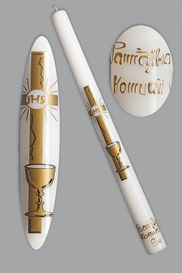 Świeca komunijna KR5