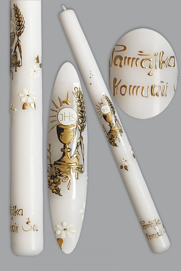 Świeca komunijna KR11