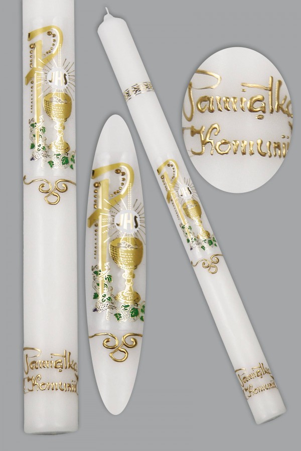 Świeca komunijna KR16