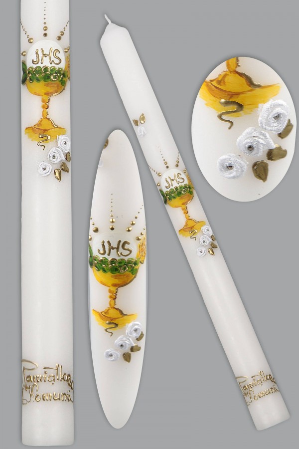 Świeca komunijna KR18a