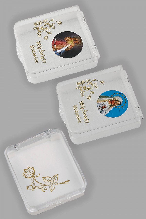 Pudełko komunijne na różaniec Pd/b