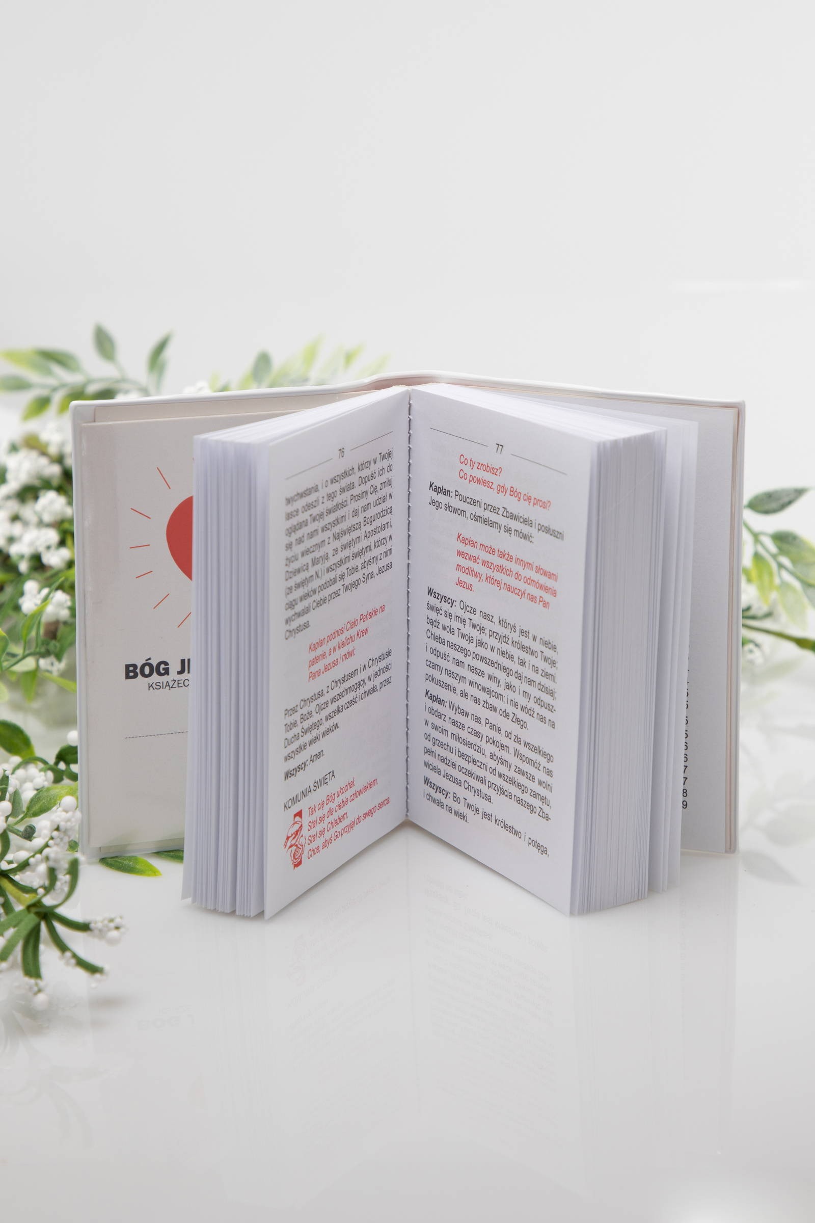 Książeczka komunijna MPK 1/biała - obraz 1
